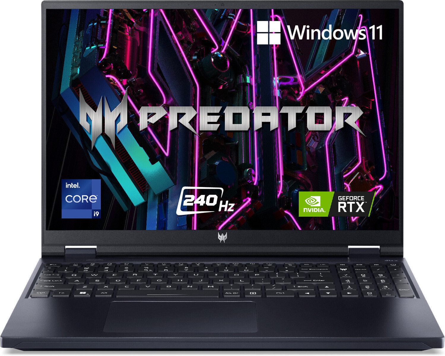 Image of Acer Predator Intel Core i9 13th Gen 13900HX - (32 GB /1 TB SSD /Windows 11 Home /12 GB Graphics /NVIDIA GeForce RTX 4080) PH16-71 Gaming Laptop
