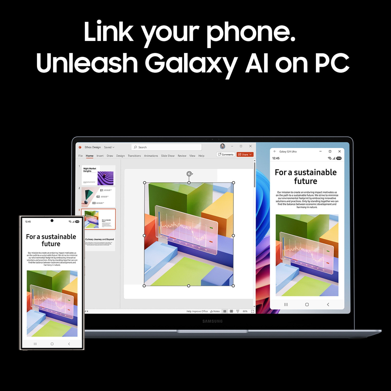 Image of Samsung Galaxy Book4 Edge Series Copilot AI-PC Full Metal Chasis Snapdragon X - (16 GB /512 GB SSD /Windows 11 Home) NP750XQB-KA1IN Thin and Light Laptop