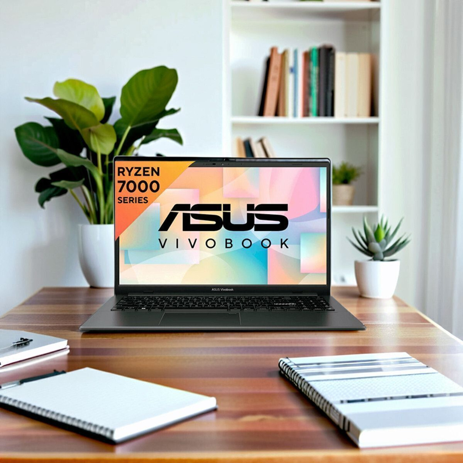 Image of ASUS Vivobook Go 15 AMD Ryzen 3 Quad Core 7320U - (8 GB /512 GB SSD /Windows 11 Home) E1504FA-NJ321WS Thin and Light Laptop