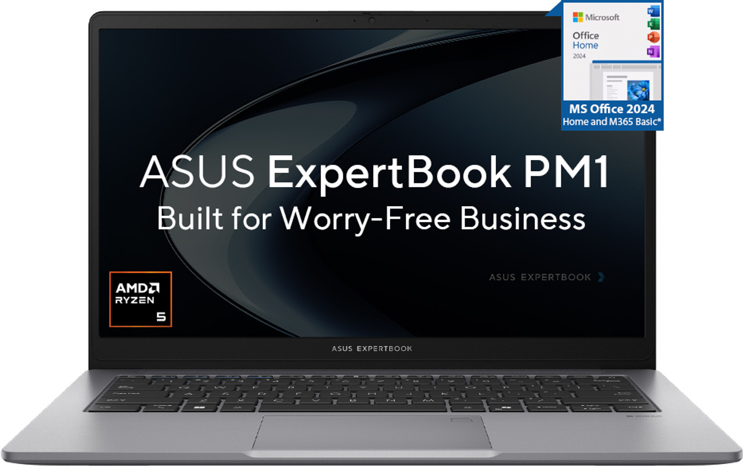 Image of ASUS Expertbook AMD Ryzen 5 Hexa Core 150 - (16 GB /512 GB SSD /Windows 11 Home) PM1403CDA-S60409WS Laptop