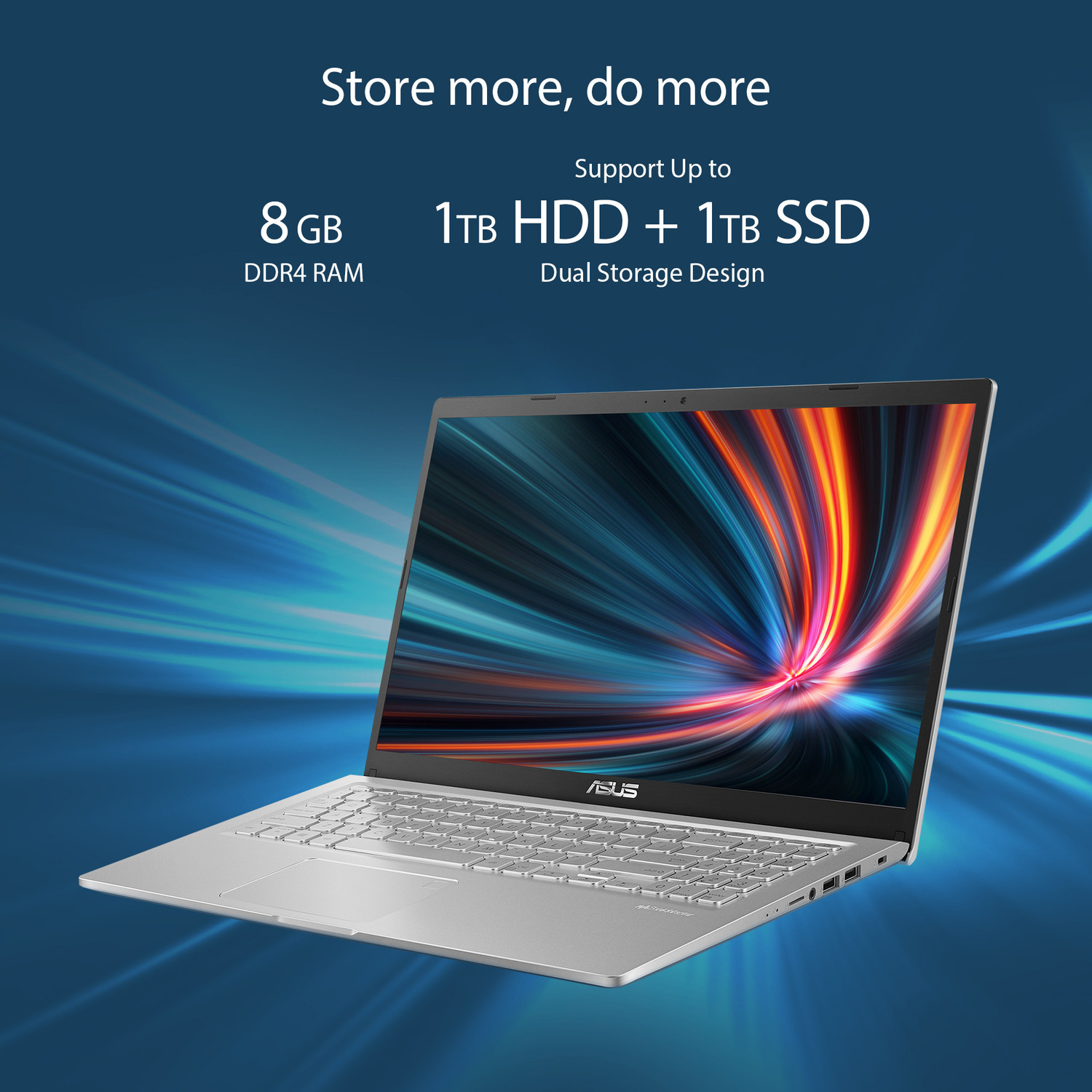 Image of ASUS VivoBook 15 Intel Core i3 11th Gen 1115G4 - (8 GB /256 GB SSD /Windows 10 Home) X515EA-EJ312TS Thin and Light Laptop
