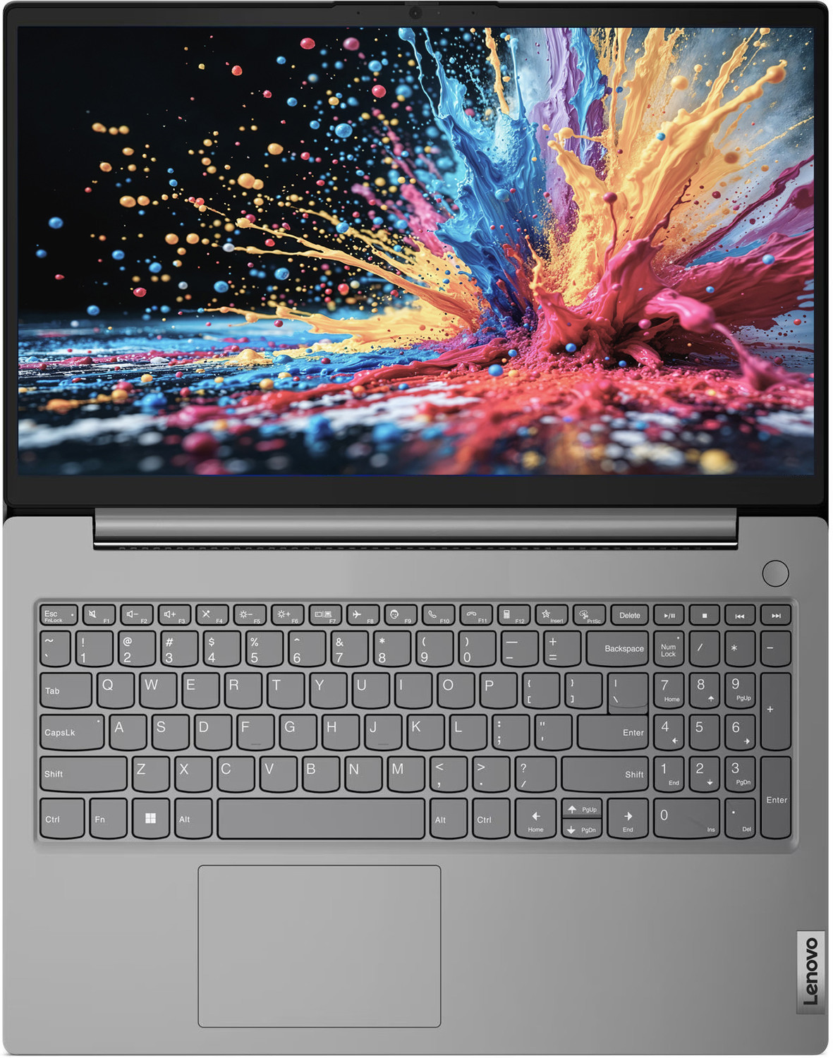 Image of Lenovo V 15 (2026) LPDDR5 5500Mhz AMD Ryzen 3 Quad Core 7320U - (8 GB /512 GB SSD /Windows 11 Pro) V 15 Thin and Light Laptop (15.6 inch, Arctic Grey, 1.5 kg, With MS Office)
