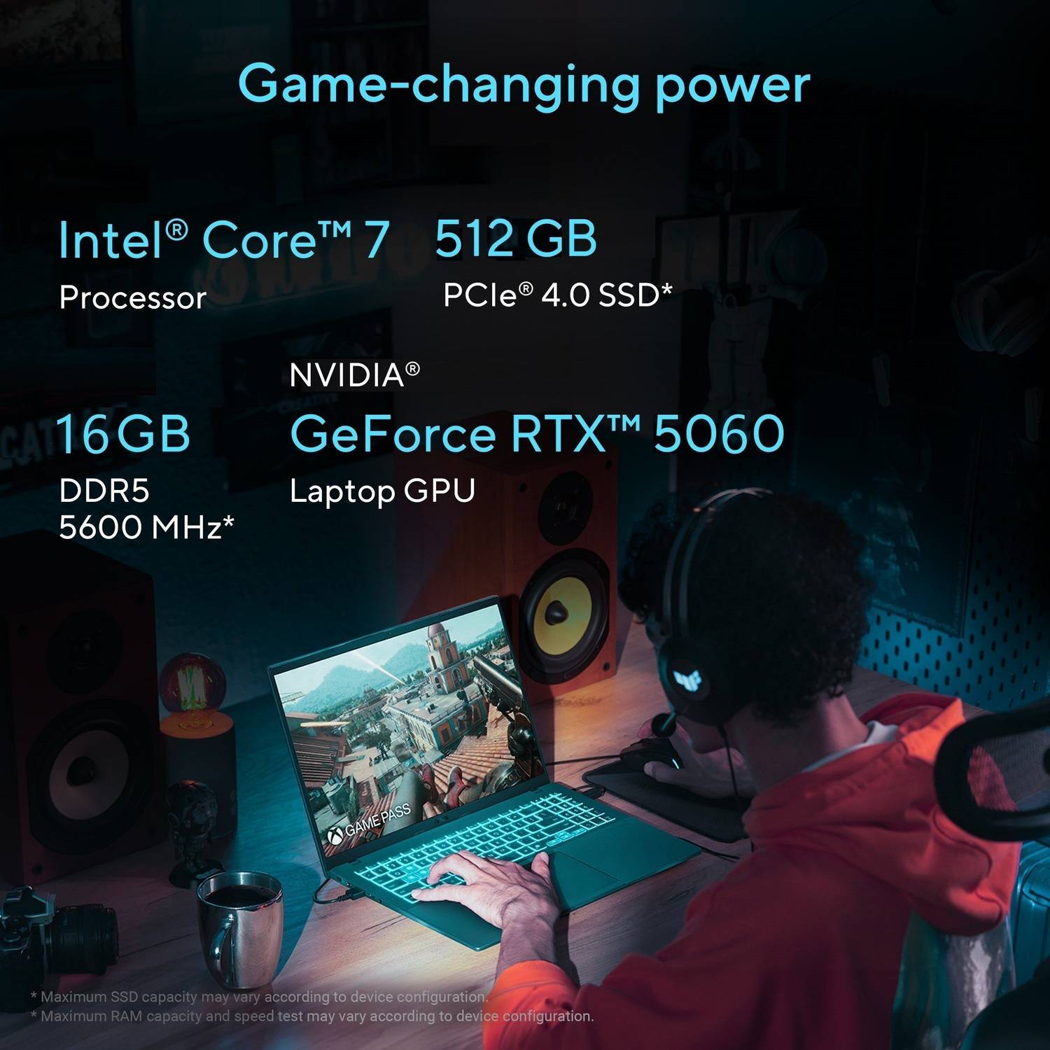 ASUS Gaming V16 2025 i7 14th Gen 16GB 512GB SSD - Image 5