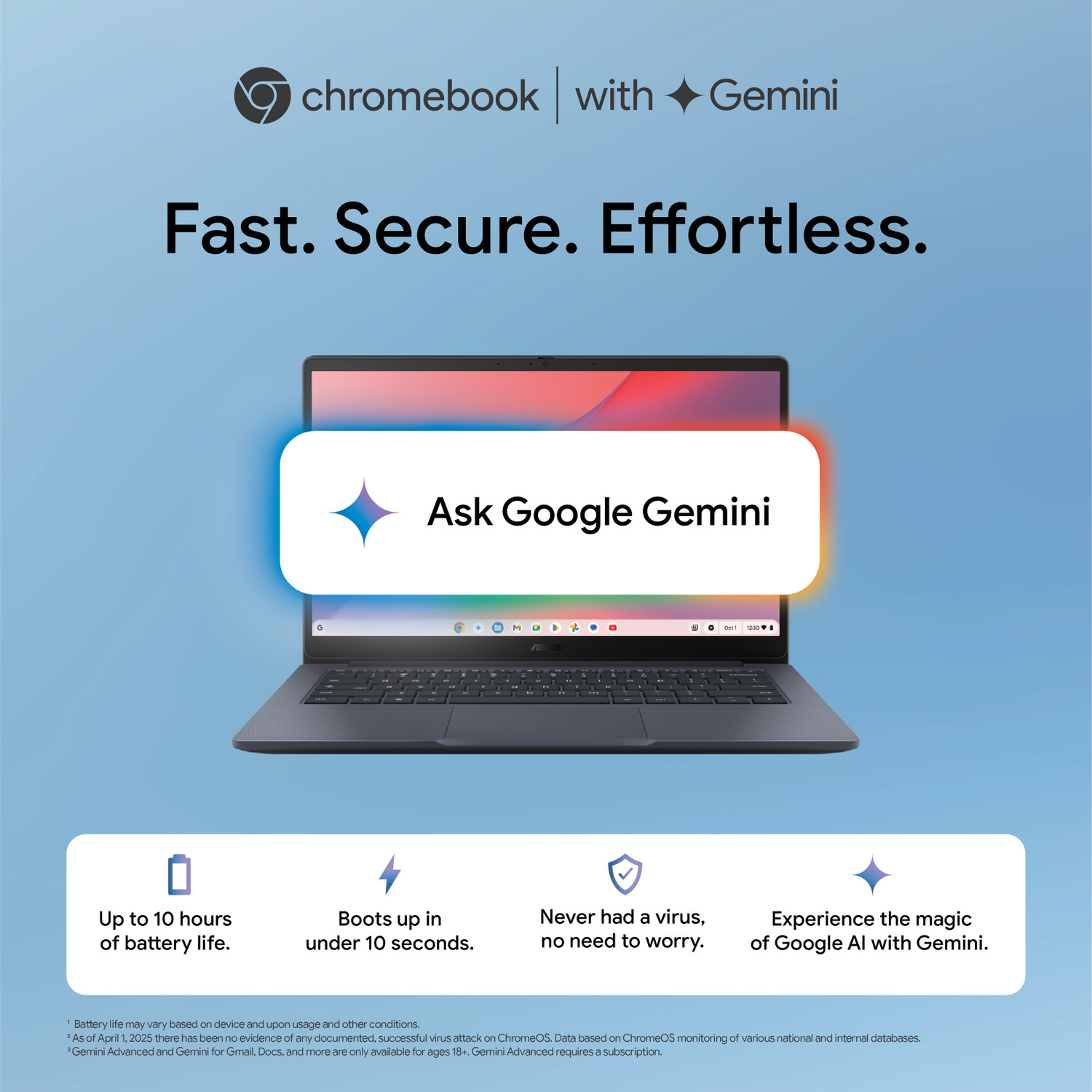 Image of ASUS Chromebook CX15 Intel Celeron Dual Core N4500 - (4 GB /64 GB EMMC Storage /Chrome OS) CX1505CKA-S70181 Chromebook