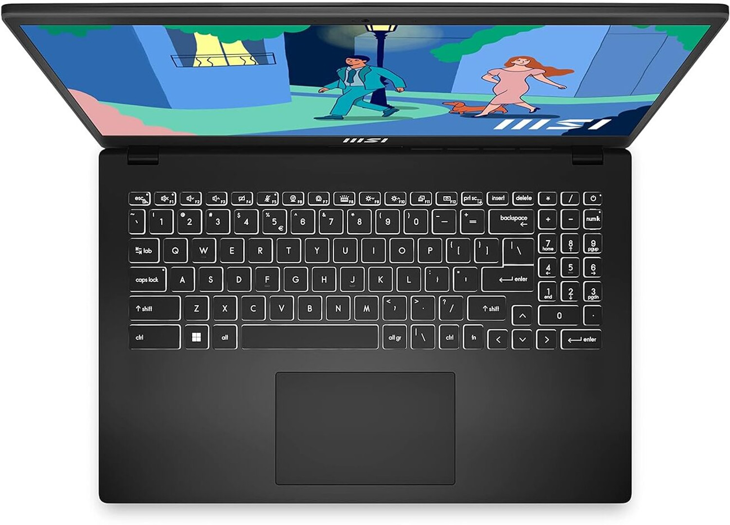 Image of MSI Modern 15 Intel Core i3 12th Gen 1215U - (8 GB /512 GB SSD /Windows 11 Home) MODERN 15 B12MO-1008IN Thin and Light Laptop