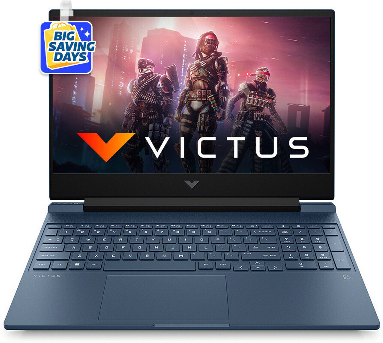 Image of HP Victus Intel Core i7 12th Gen 12650H - (8 GB /512 GB SSD /Windows 11 Home /4 GB Graphics /NVIDIA GeForce RTX 3050 /144 Hz) 15-fa0073TX Gaming Laptop