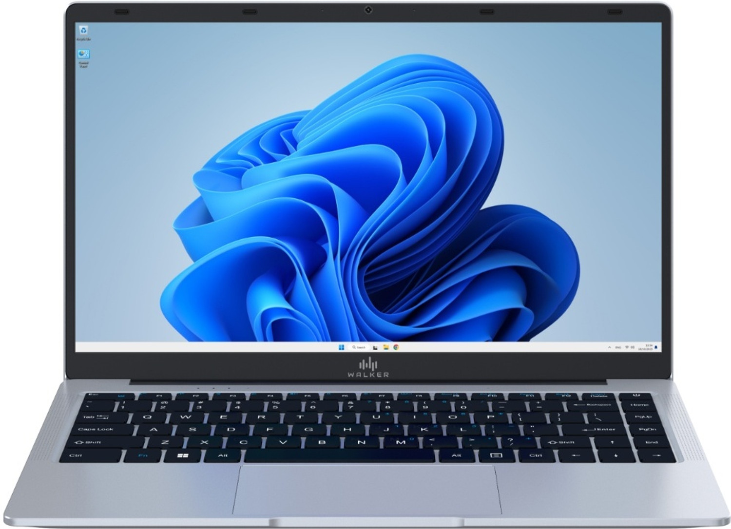 Image of walker Intel Celeron Dual Core Intel N4020 - (4 GB /128 GB SSD /Windows 11 Home) NU14A2 Thin and Light Laptop