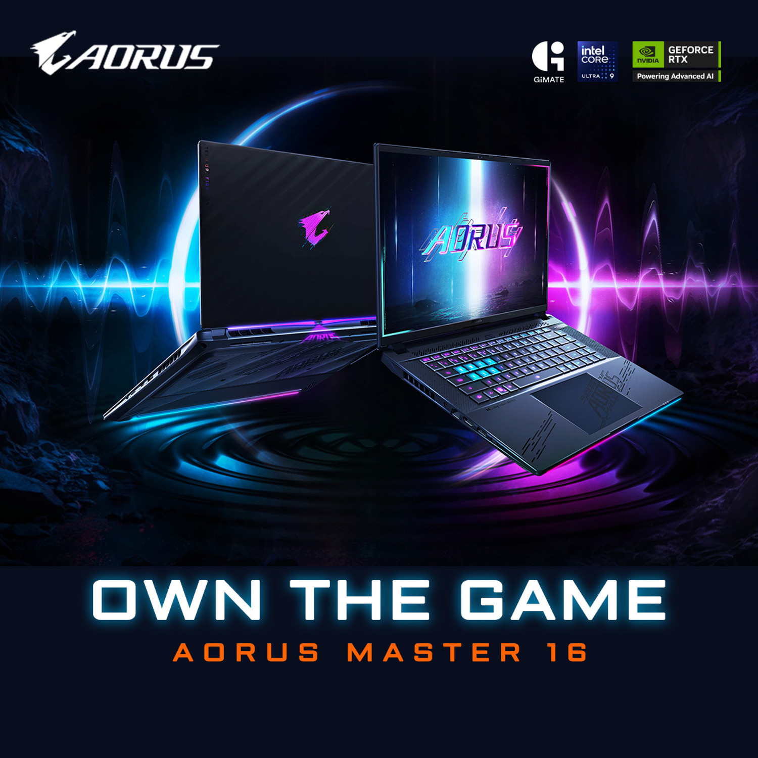 Image of GIGABYTE AORUS MASTER 16 Intel Core Ultra 9 275HX - (32 GB /1 TB SSD /Windows 11 Home /12 GB Graphics /NVIDIA GeForce RTX 5070 Ti) AORUS MASTER 16 Gaming Laptop