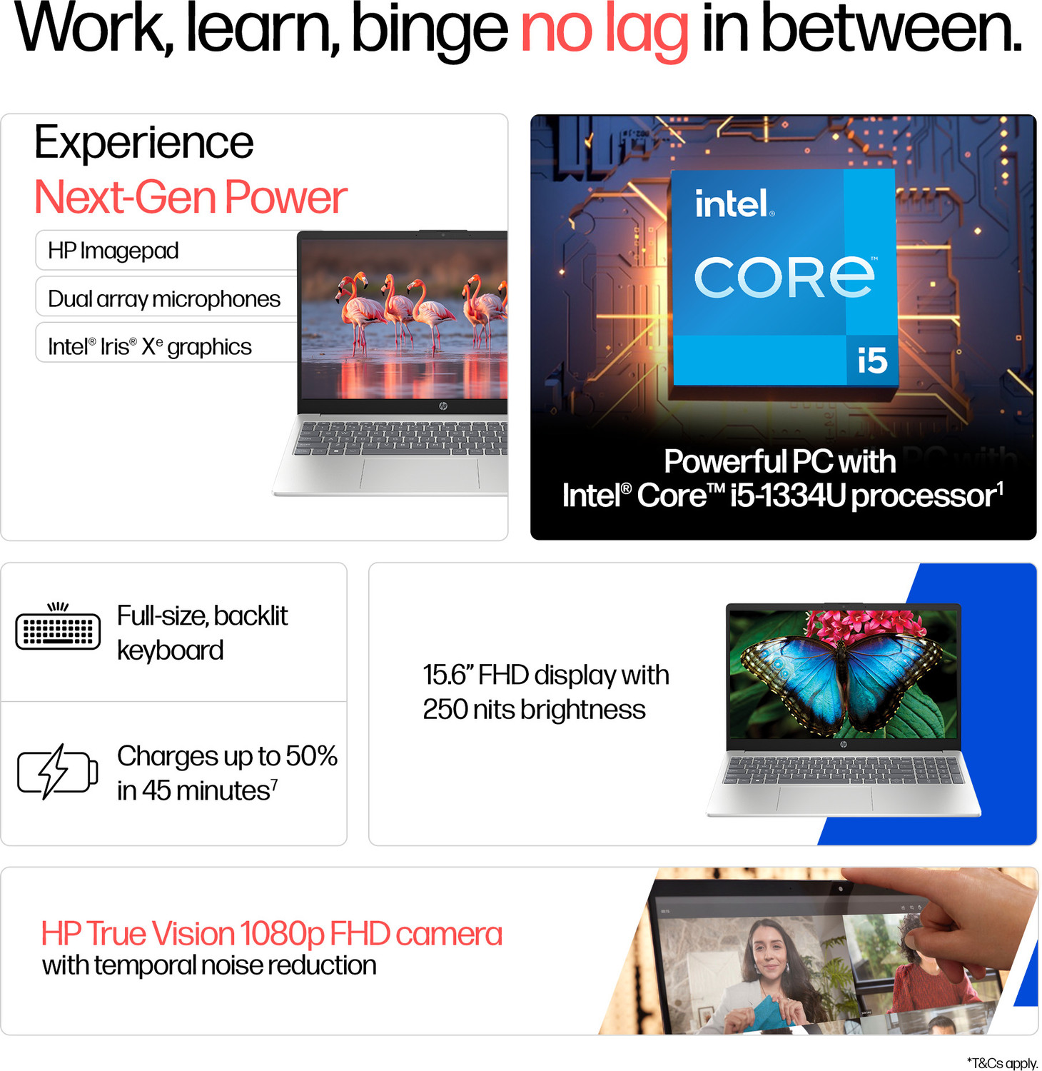 Image of HP Intel Core i5 13th Gen 1334U - (16 GB /1 TB SSD /Windows 11 Home) 15-fd0552TU Thin and Light Laptop