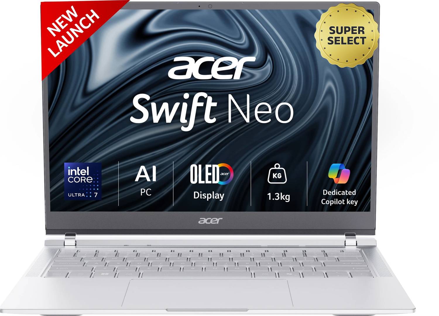 Acer Swift Neo Office 2024 + M365 Basic Intel Core Ultra 7 155U