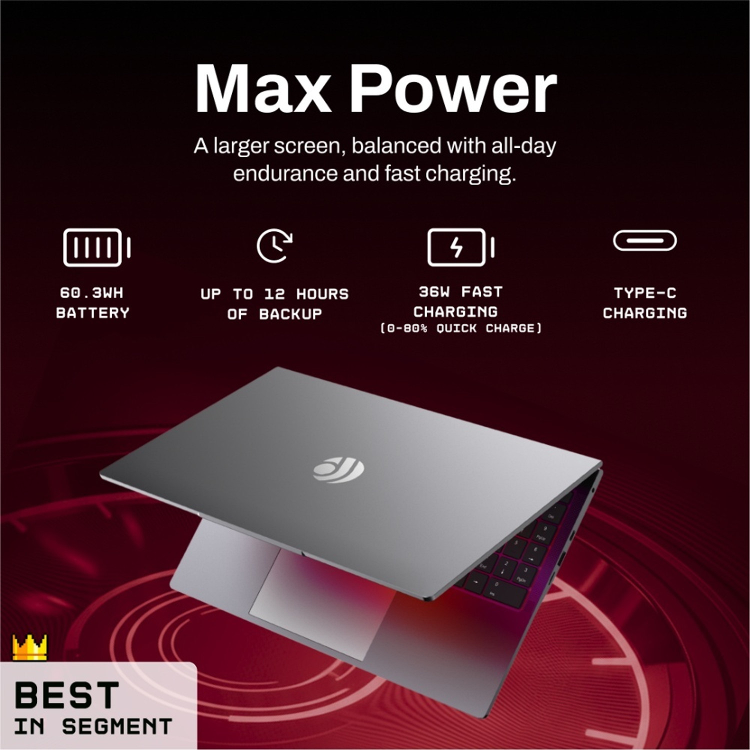 Image of Primebook 2 Max (2026) in-Built AI MediaTek Helio G99 (MT8781) - (8 GB /128 GB /Android 15) PBG9915128#4278C Laptop