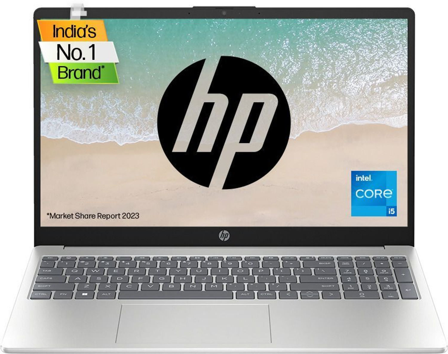 Image of HP 15s Intel Core i5 13th Gen 1334U - (16 GB /512 GB SSD /Windows 11 Home) 15-fd0013TU Thin and Light Laptop