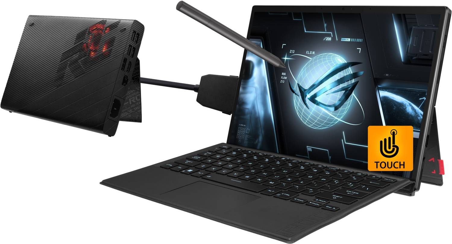 ASUS ROG Flow Z13 with RTX 3080 eGPU Intel Core i9 12th Gen 12900H