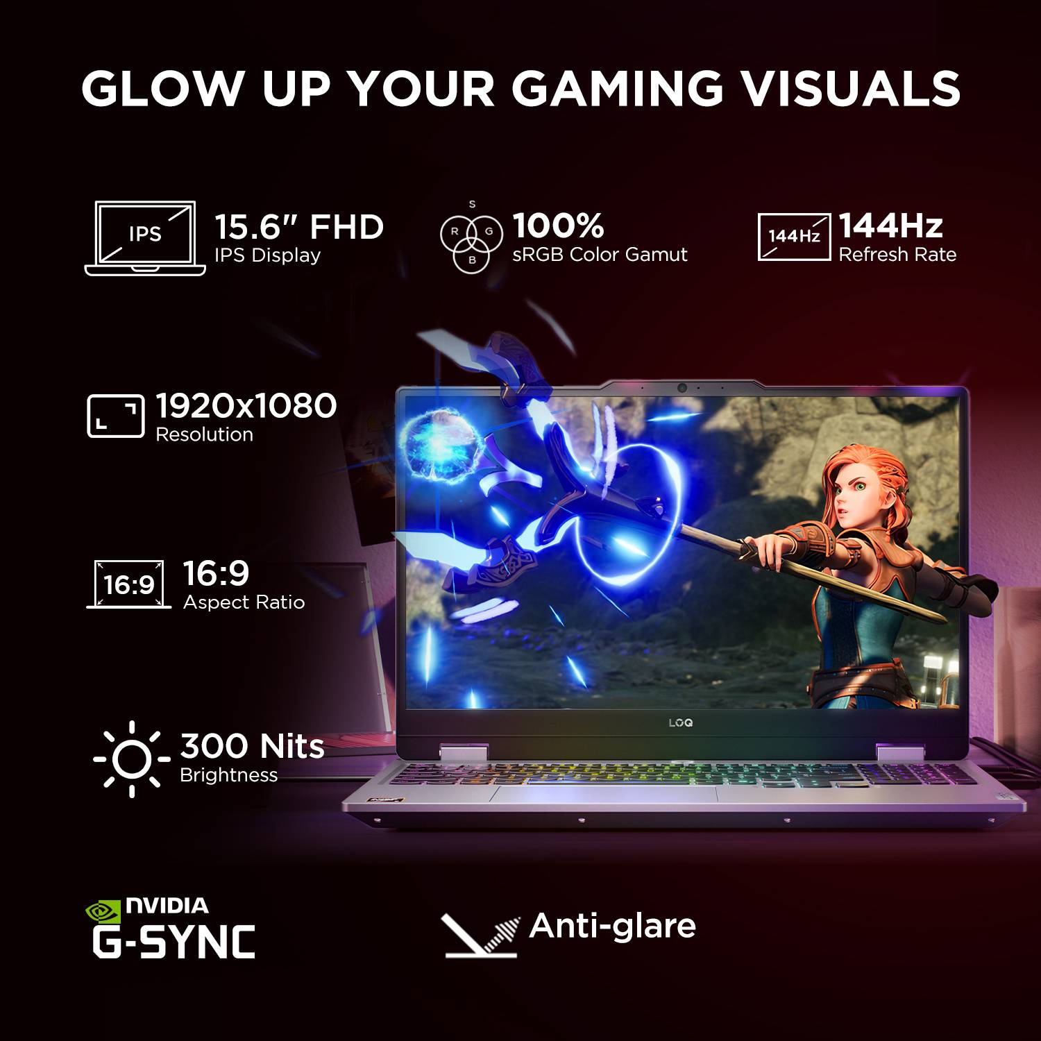 Lenovo LOQ 2025 Intel Core i7 13th Gen 13700HX Gaming Laptop - Image 5
