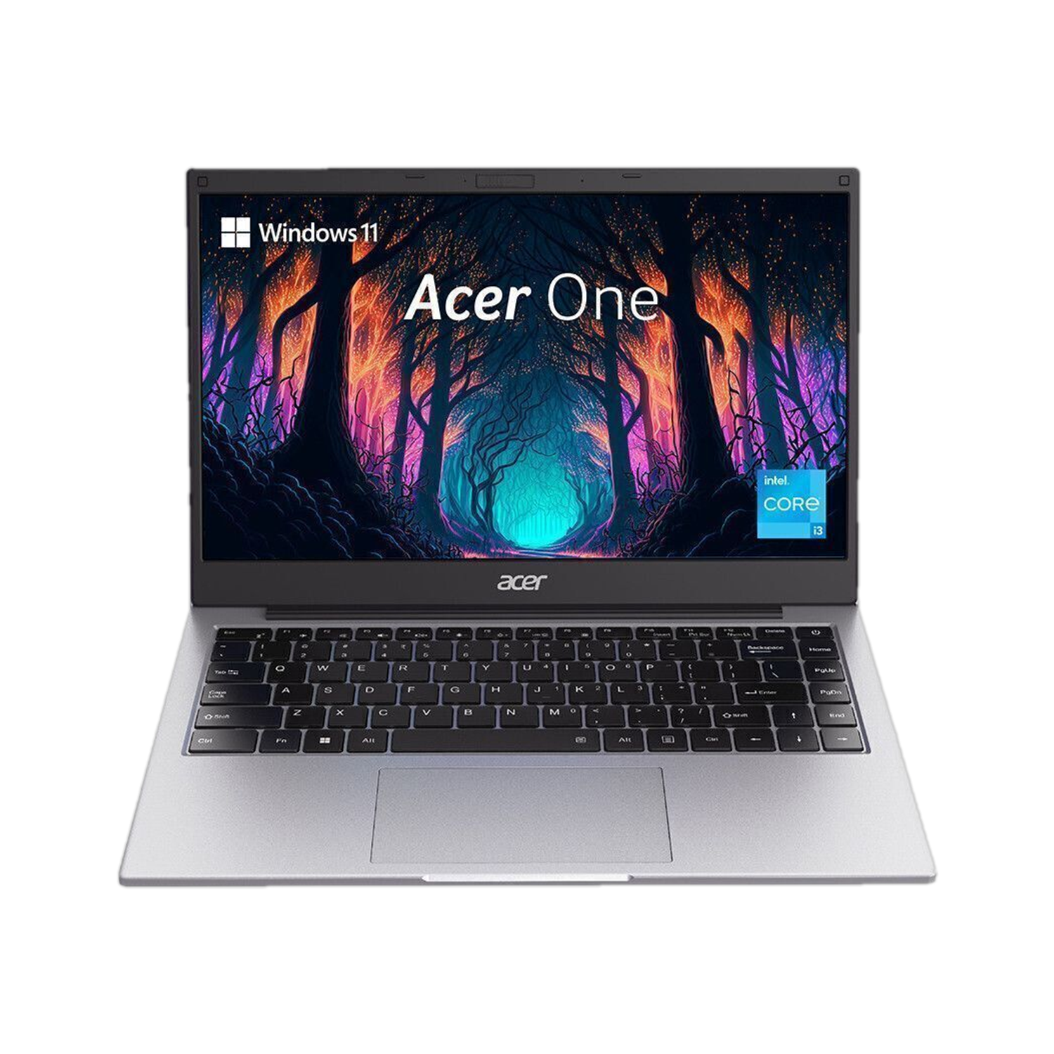 Image of Acer One Intel Core i3 11th Gen 1115G4 - (8 GB /512 GB SSD /Windows 11 Home) AO 14 Z 8-415 Thin and Light Laptop