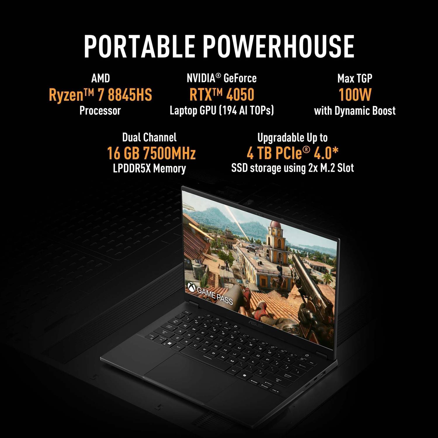ASUS TUF Gaming A14 AMD Ryzen 7 8845HS - Image 2