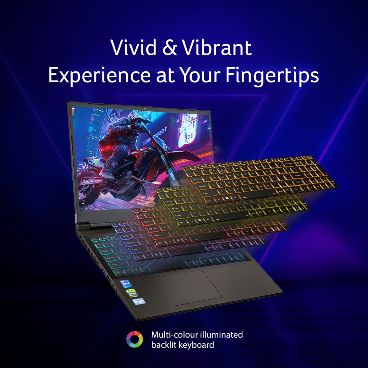 Image of Acer Aspire 7 Intel Core i7 13th Gen 13620H - (16 GB /1 TB SSD /Windows 11 Home /6 GB Graphics /NVIDIA GeForce RTX 3050 /144 Hz) A715-79G Gaming Laptop
