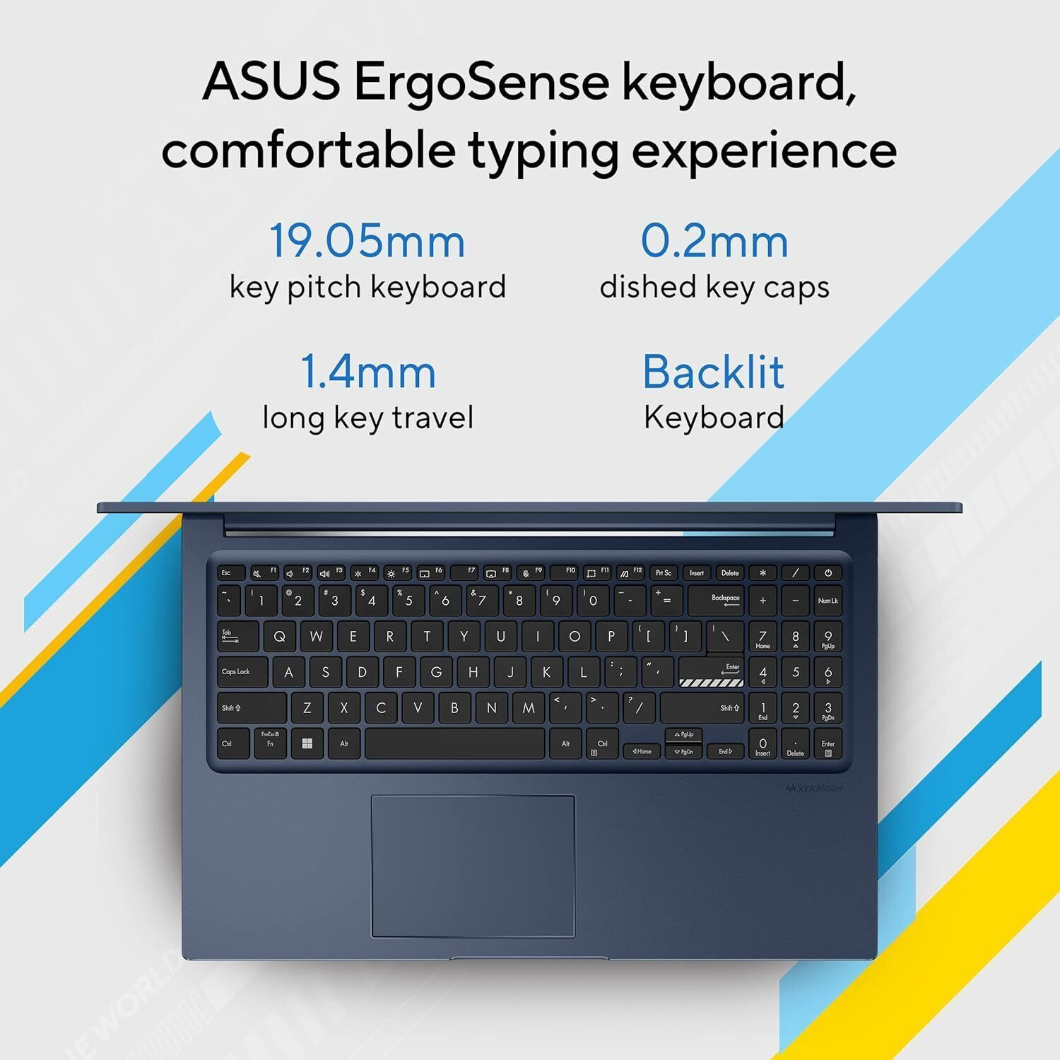 Image of ASUS Vivobook 14 Intel Core i3 12th Gen 1215U - (8 GB /512 GB SSD /Windows 11 Home) X1404ZA-NK321WS Thin and Light Laptop