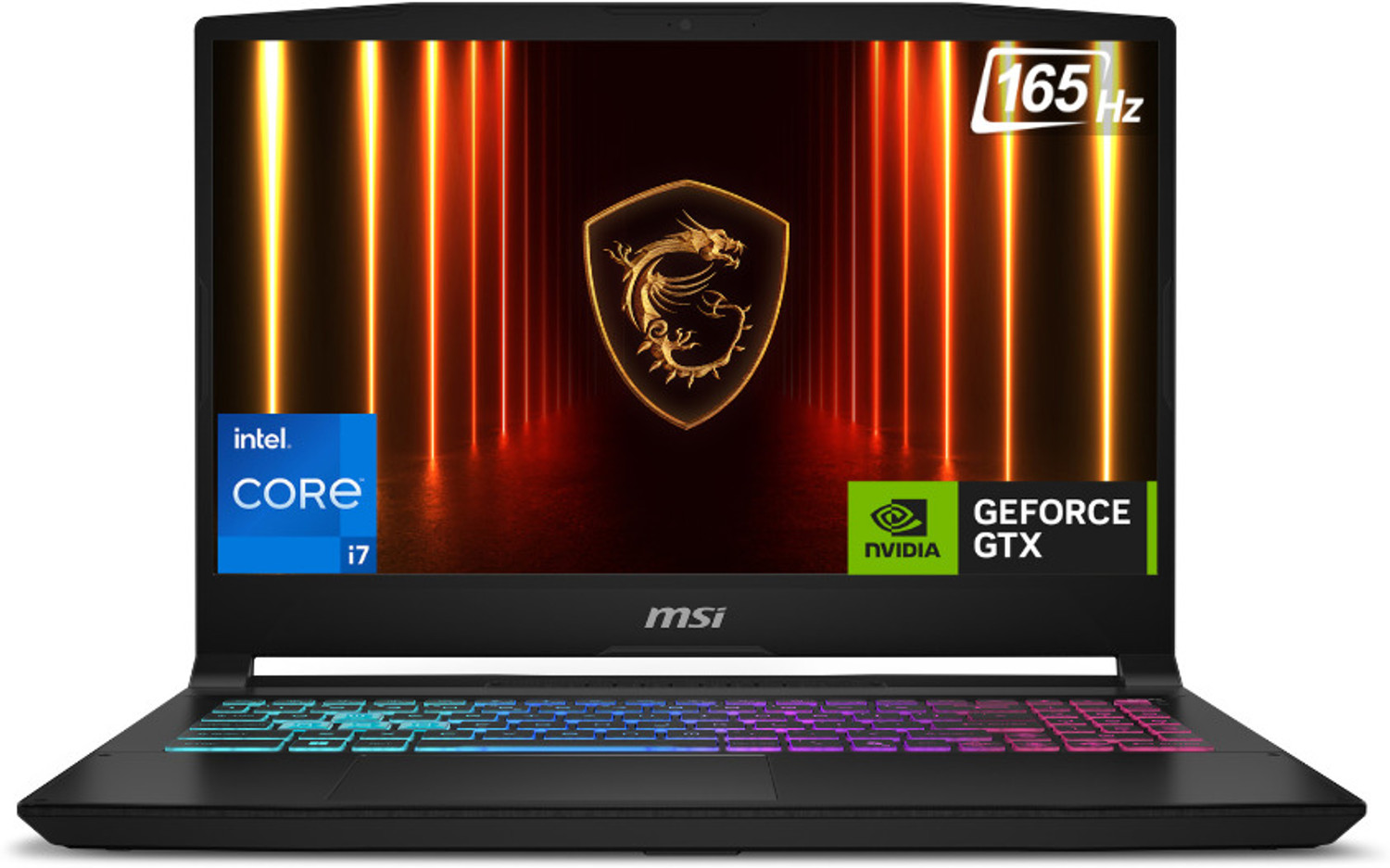 Image of MSI Katana 15 HX Intel Core i7 14th Gen 14650HX - (16 GB /1 TB SSD /Windows 11 Home /8 GB Graphics /NVIDIA GeForce RTX 5060 /165 Hz /115 W) Katana 15 HX B14WFK Gaming Laptop