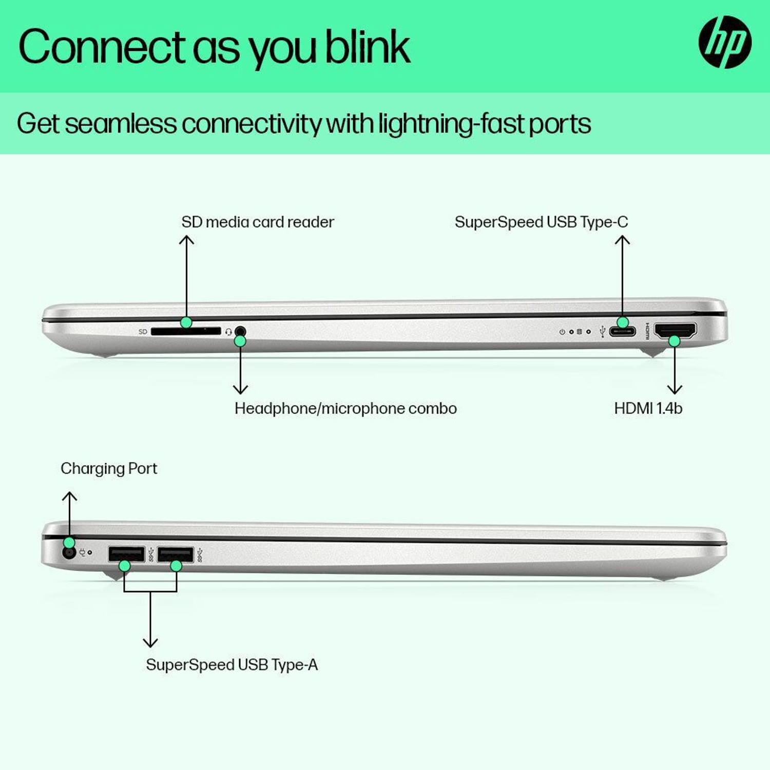 Image of HP Intel Core i5 12th Gen 1235U - (8 GB /512 GB SSD /Windows 11 Home) 15s-fq5202TU Thin and Light Laptop