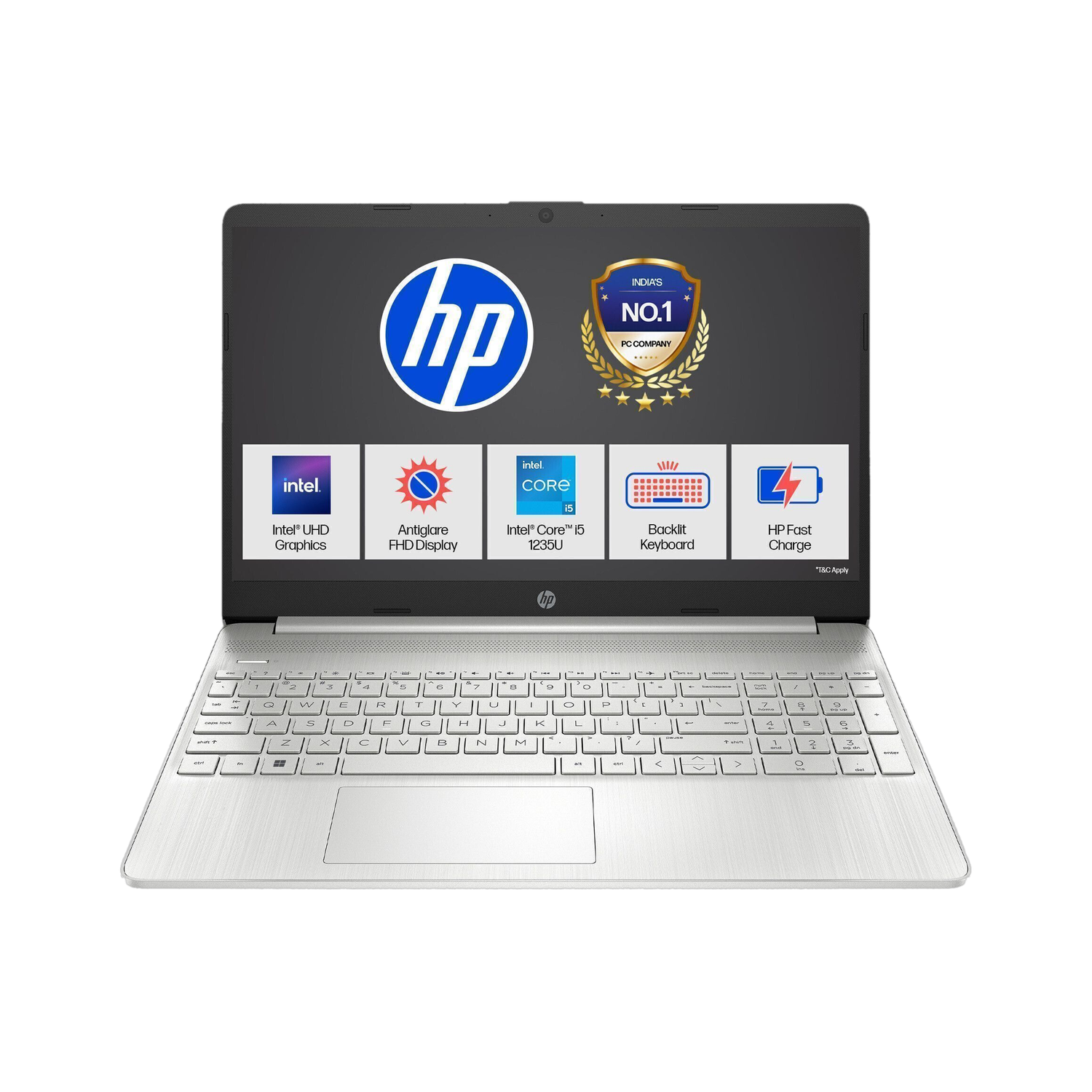 HP 15s Intel Core i5 12th Gen 1235U - (8 GB/512 GB SSD/Windows 11 Home) 15s-fy5002TU Thin and Light Laptop Rs.70064.0 Price in India - Buy HP 15s Intel Core i5 12th Gen 1235U - (8 GB/512 GB SSD/Windows 11 Home) 15s-fy5002TU Thin and Light Laptop Natural Silver Online - HP : Flipkart.com