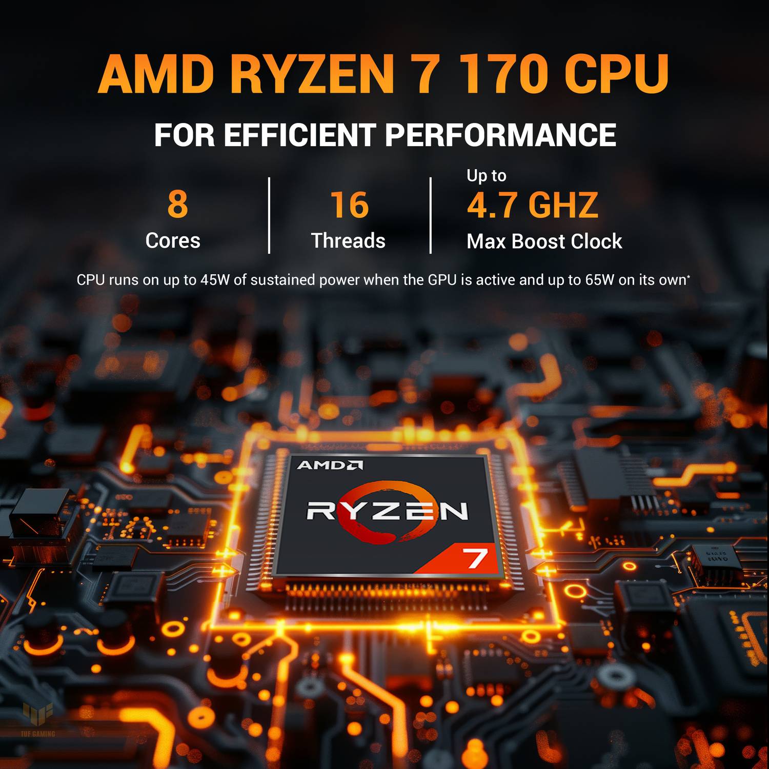 ASUS TUF Gaming A16 AMD Ryzen 7 7445HS - Image 2