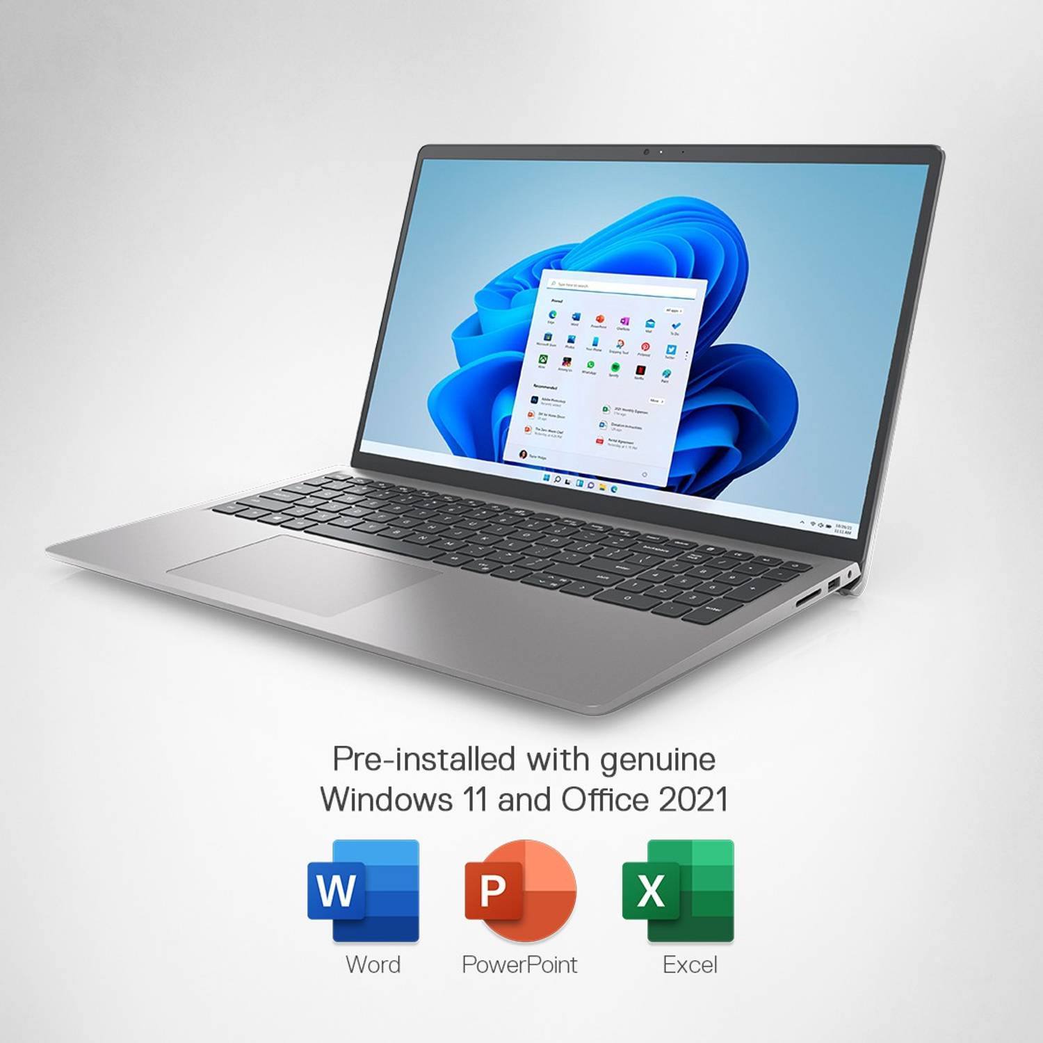 DELL Inspiron Intel Core i5 11th Gen 1135G7 - (8 GB/1 TB HDD/256