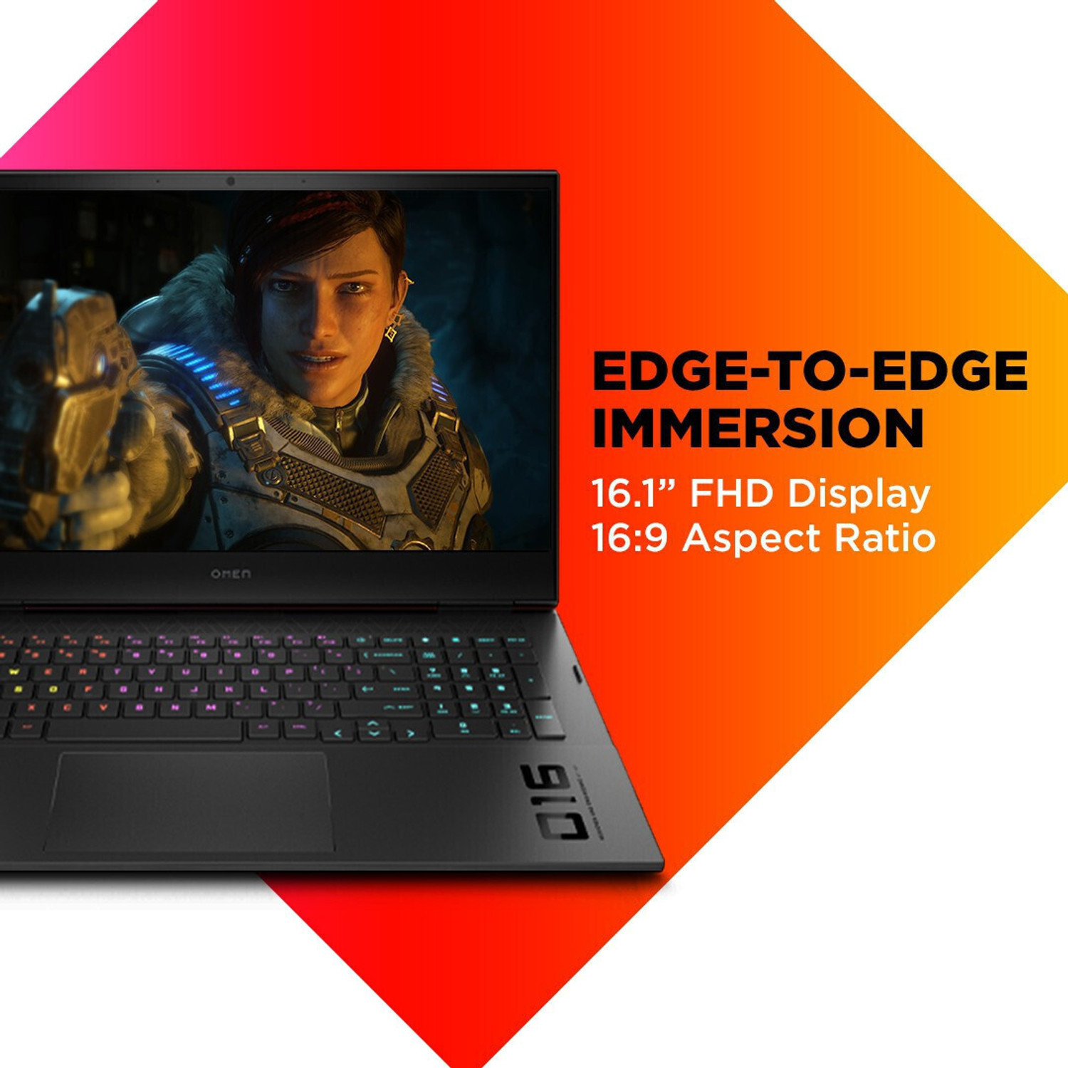 Image of HP Omen Intel Core i7 12th Gen 12700H - (16 GB /1 TB SSD /Windows 11 Home /4 GB Graphics /NVIDIA GeForce RTX 3050) 16-B1350TX Gaming Laptop