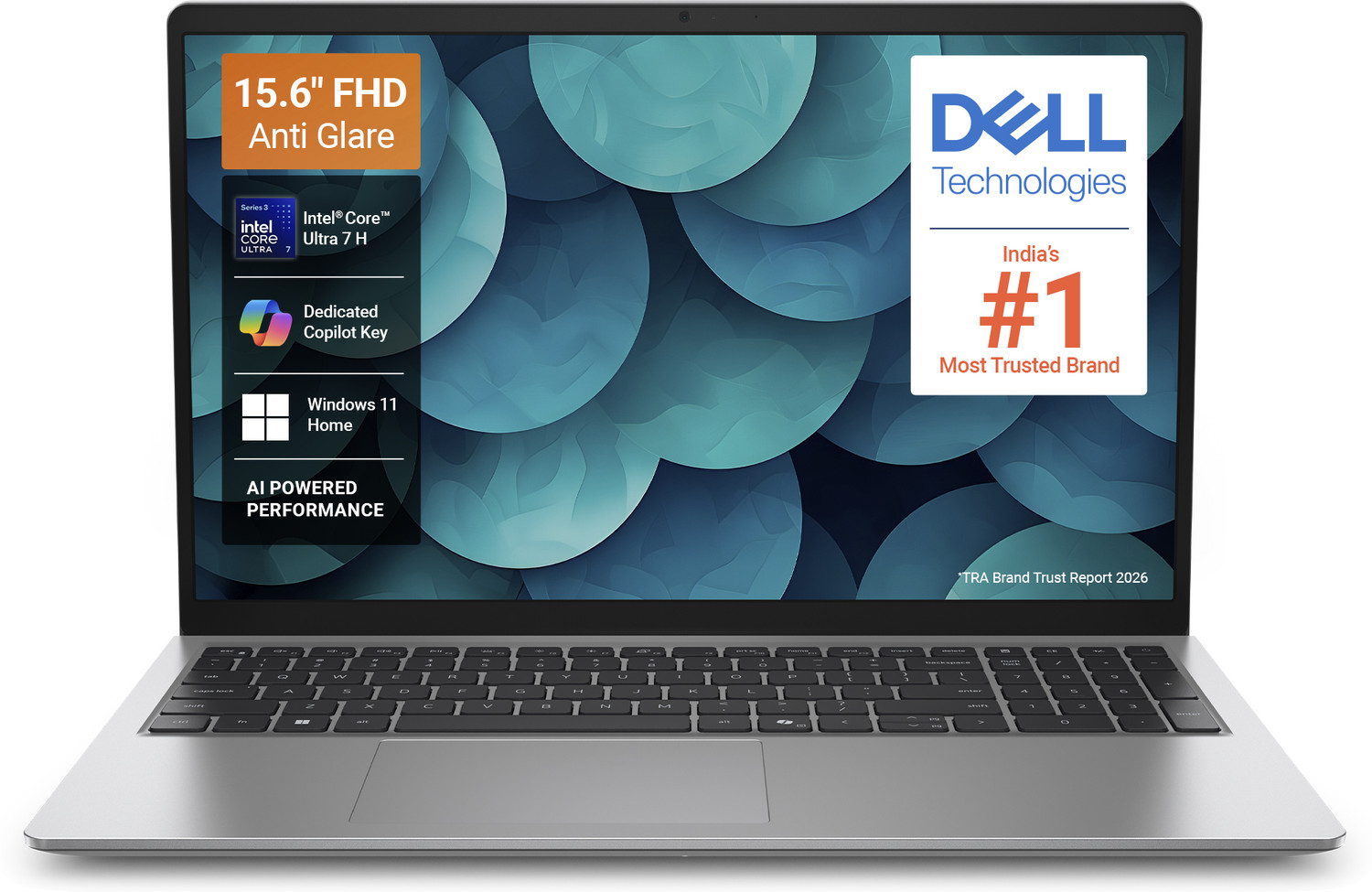 Image of DELL 15 (Previously Inspiron) AI Powered Intel Core Ultra 7 225H - (16 GB /512 GB SSD /Windows 11 Home) 15 Thin and Light Laptop