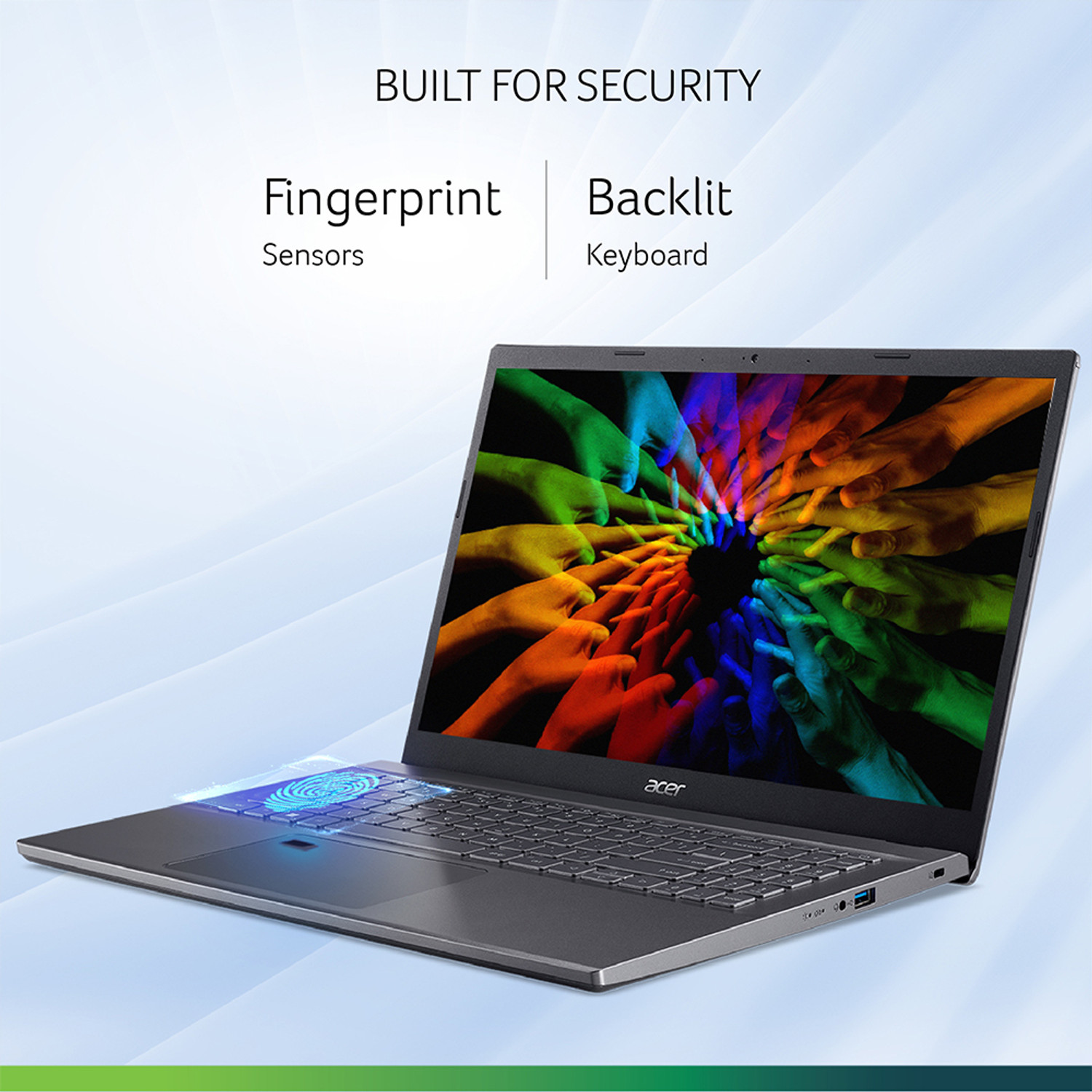 Image of Acer Aspire 5 Intel Core i5 12th Gen 1235U - (16 GB /512 GB SSD /Windows 11 Home) A515-57 Thin and Light Laptop
