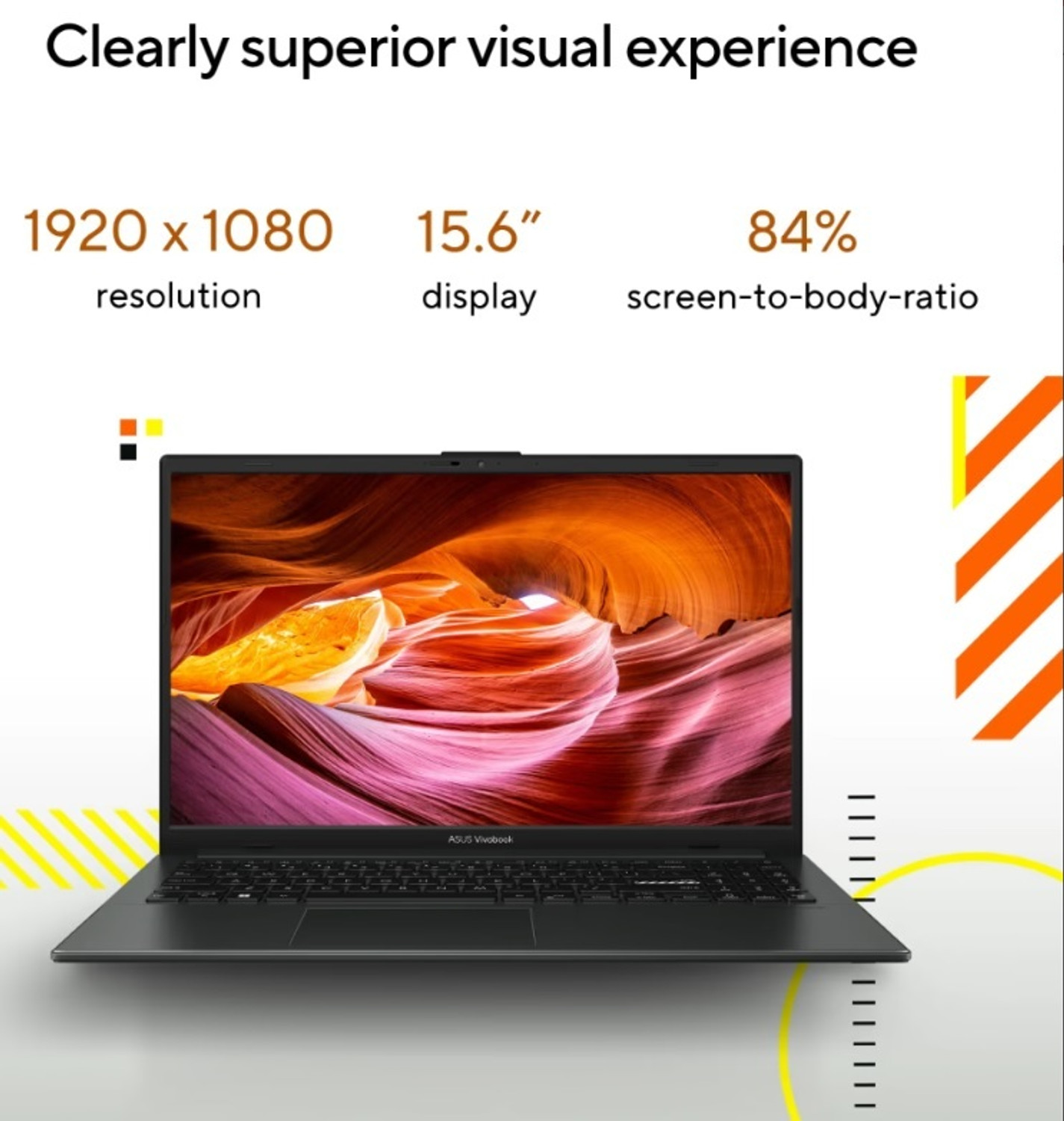 Image of ASUS ASUS VIVOBOOK GO 15 AMD Ryzen 5 Octa Core 7th Gen RYZEN 5 7520U - (16 GB /512 GB HDD /512 GB SSD /Windows 11 Home) E1504FA-BQ2490WS Laptop