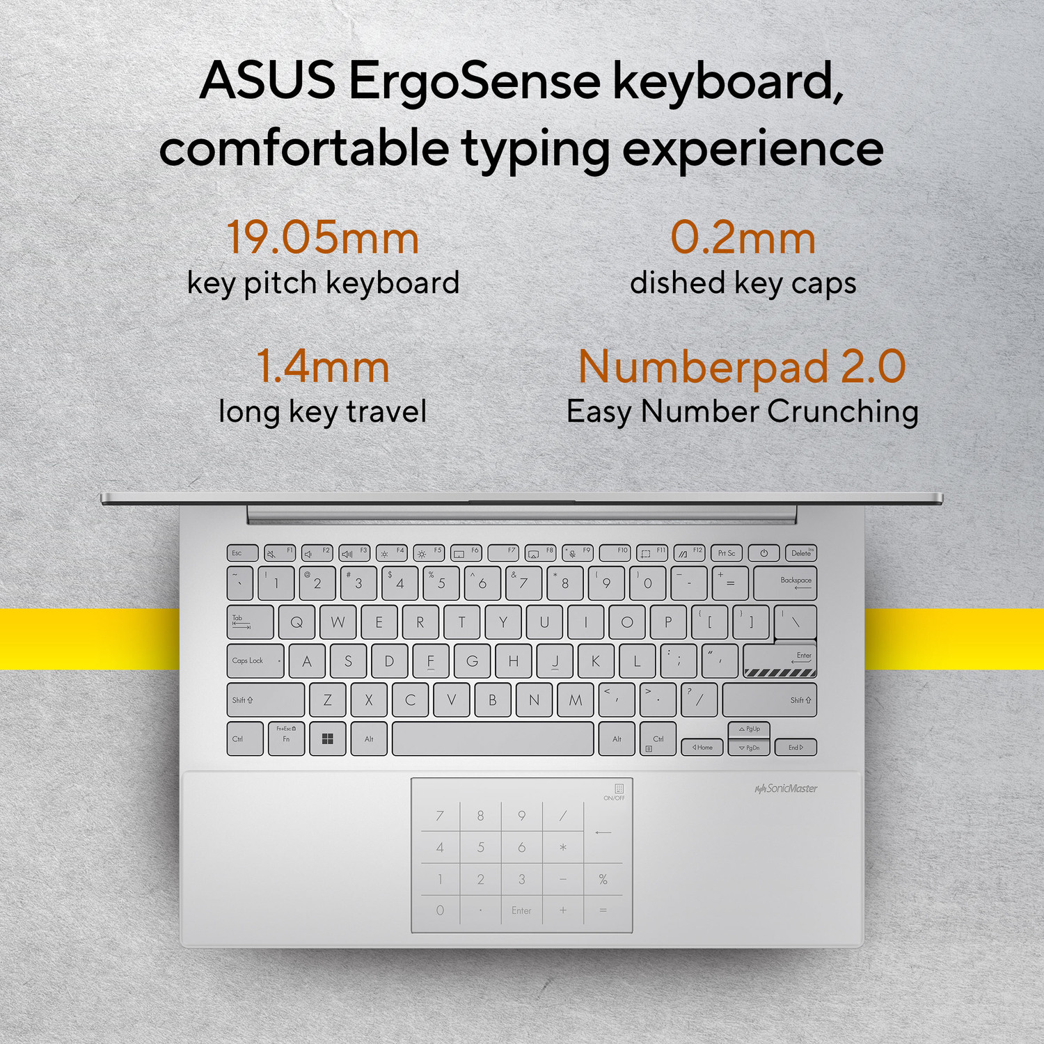 Image of ASUS Vivobook Go 14 (2026) with Office 2024 + M365 Basic AMD Ryzen 3 Quad Core 30 - (8 GB /512 GB SSD /Windows 11 Home) E1404FA-EB1224WS Thin and Light Laptop
