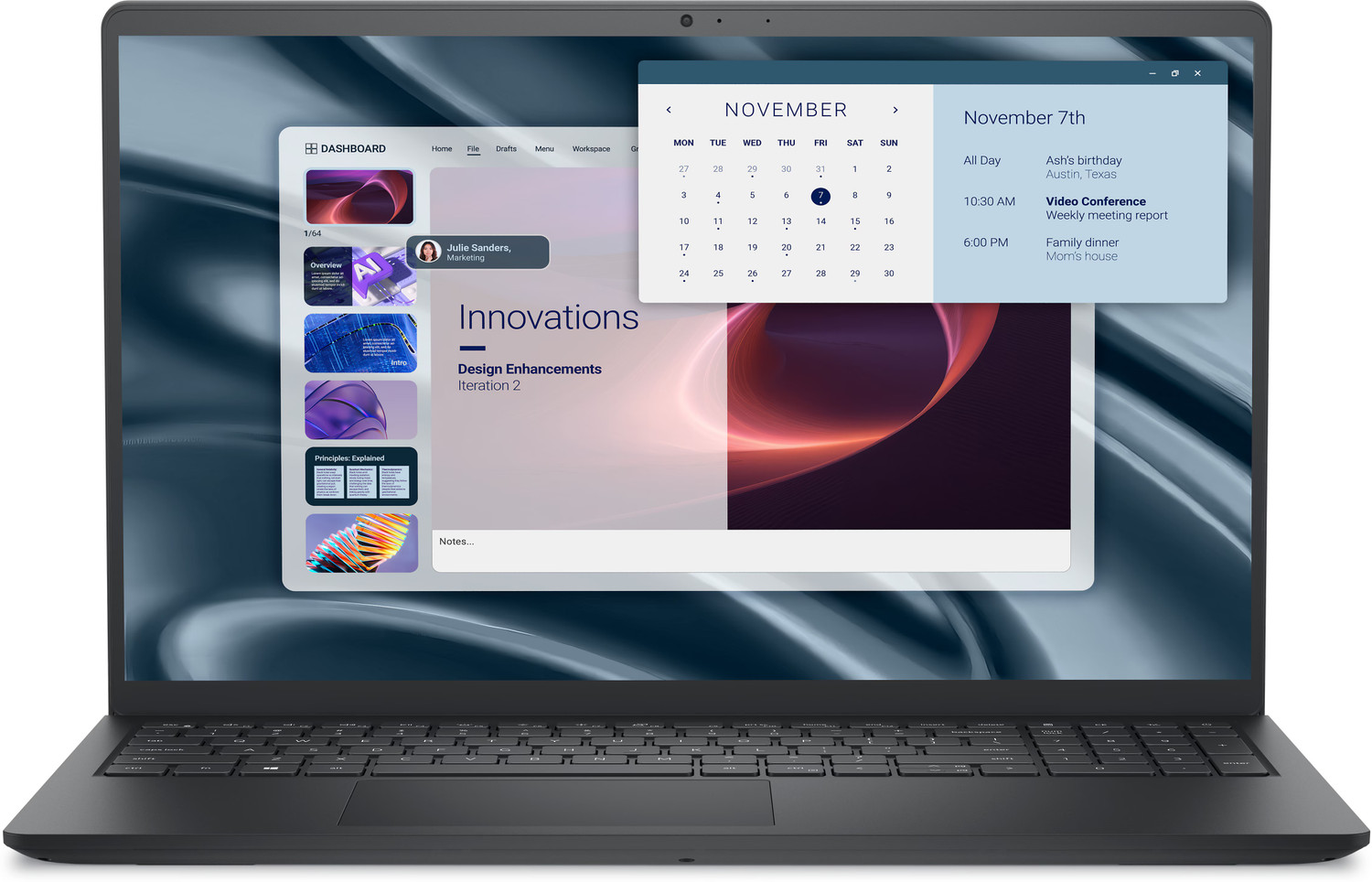 Image of DELL ESSENTIAL 15 AMD Ryzen 5 7th Gen 7520U - (8 GB /512 GB SSD /Windows 11 Home) PV15255 Laptop