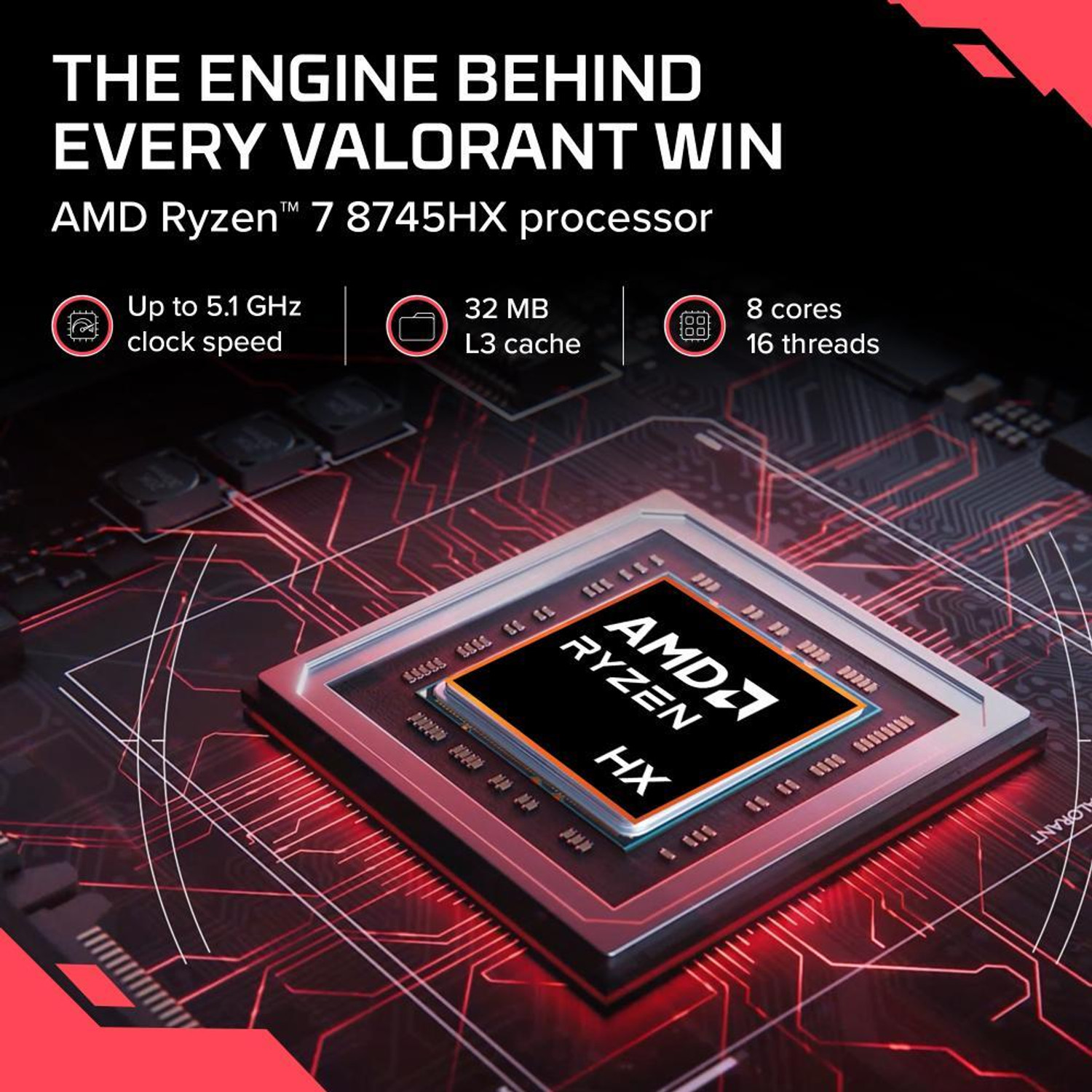 Image of HP AMD Ryzen 7 Octa Core 8745HX - (16 GB /1 TB SSD /Windows 11 Home /8 GB Graphics /NVIDIA GeForce RTX 5060) 16-ap1010AX Gaming Laptop