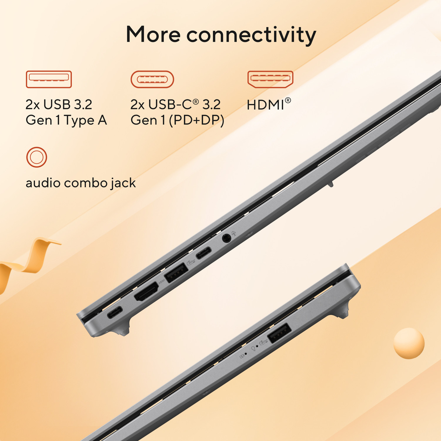 Image of ASUS Vivobook 16 (2026) AI PC with Office 2024 + M365 Basic*, Copilot+ PC AMD Ryzen AI 7 Hexa Core 445 - (16 GB /512 GB SSD /Windows 11 Home) M1607GA-MB029WS Thin and Light Laptop