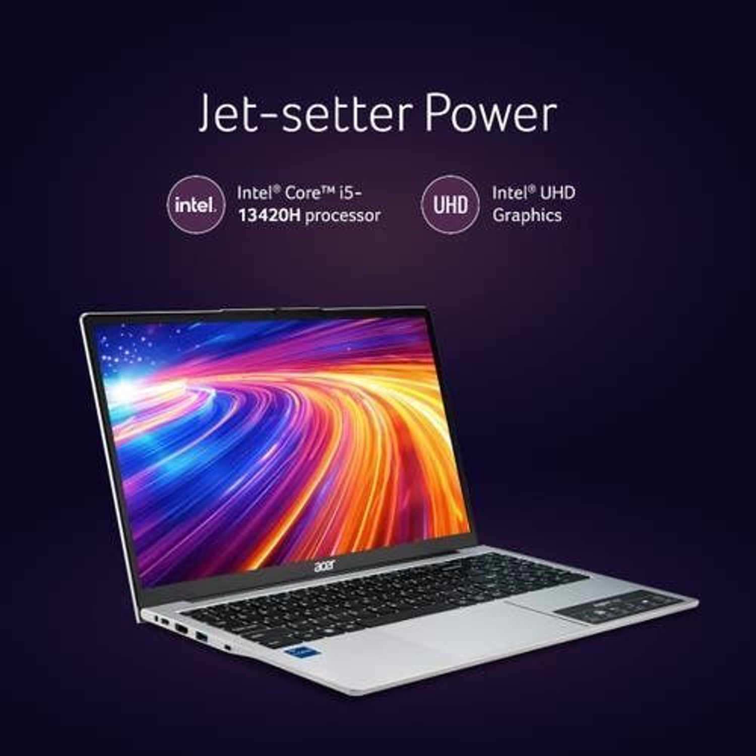 Image of Acer Aspire Intel Core i5 13th Gen - (16 GB /512 GB SSD /Windows 11 Home) AL15-52H Thin and Light Laptop