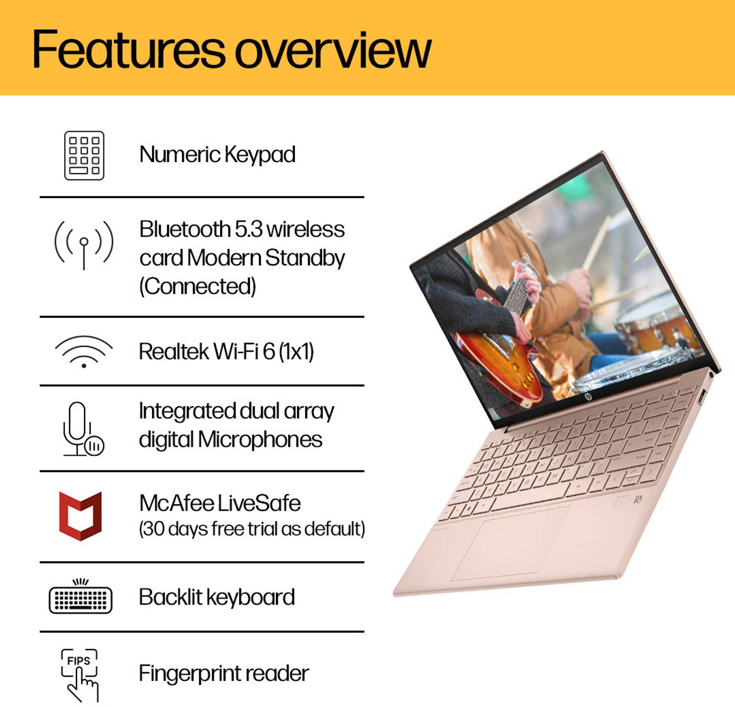 HP Pavilion Aero AMD Ryzen 7 Octa Core 7735U - (16 GB/1 TB SSD