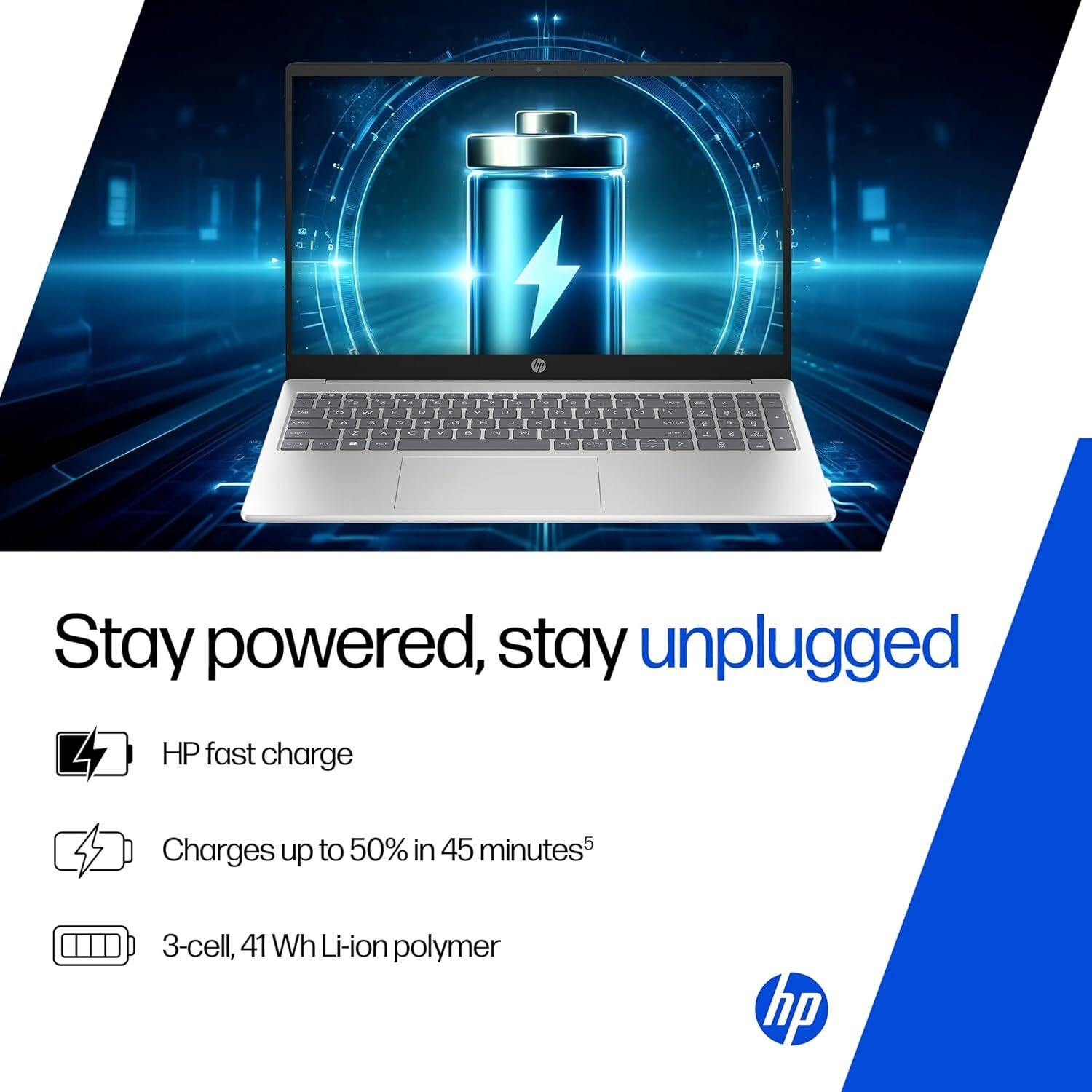Image of HP HP 15, AMD Ryzen 7 AMD Ryzen 7 7th Gen 7735HS - (16 GB /512 GB SSD /Windows 11 Home) fc1038AU Laptop