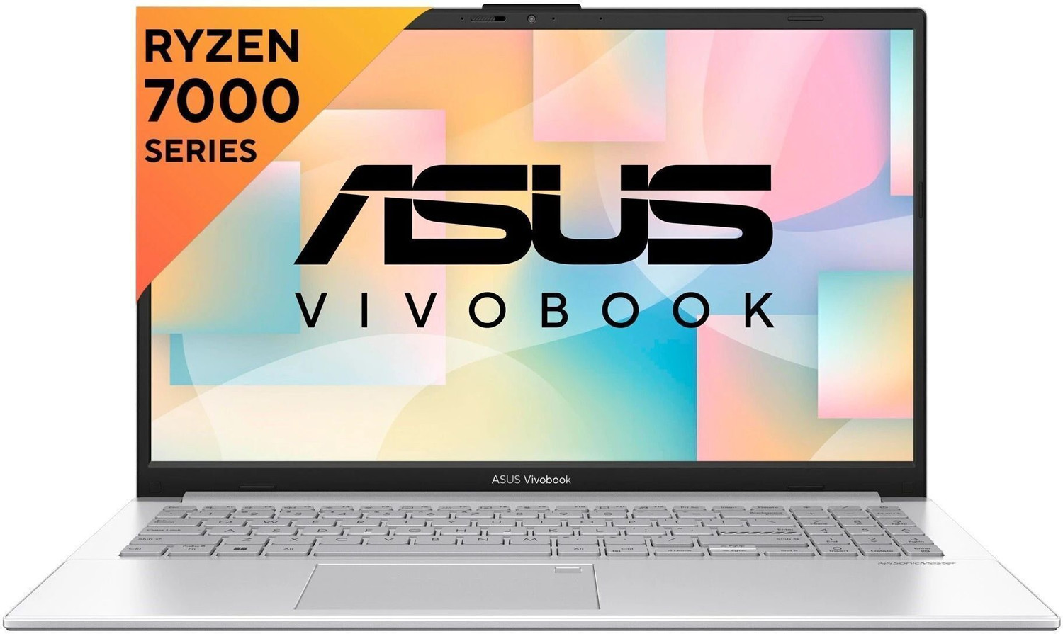 Image of ASUS Vivobook Go 15 (2025) with Office 2024 + M365 Basic*, Backlit Keyboard, AMD Ryzen 3 Quad Core 7320U - (16 GB /512 GB SSD /Windows 11 Home) E1504FA-NJ1925WS Thin and Light Laptop