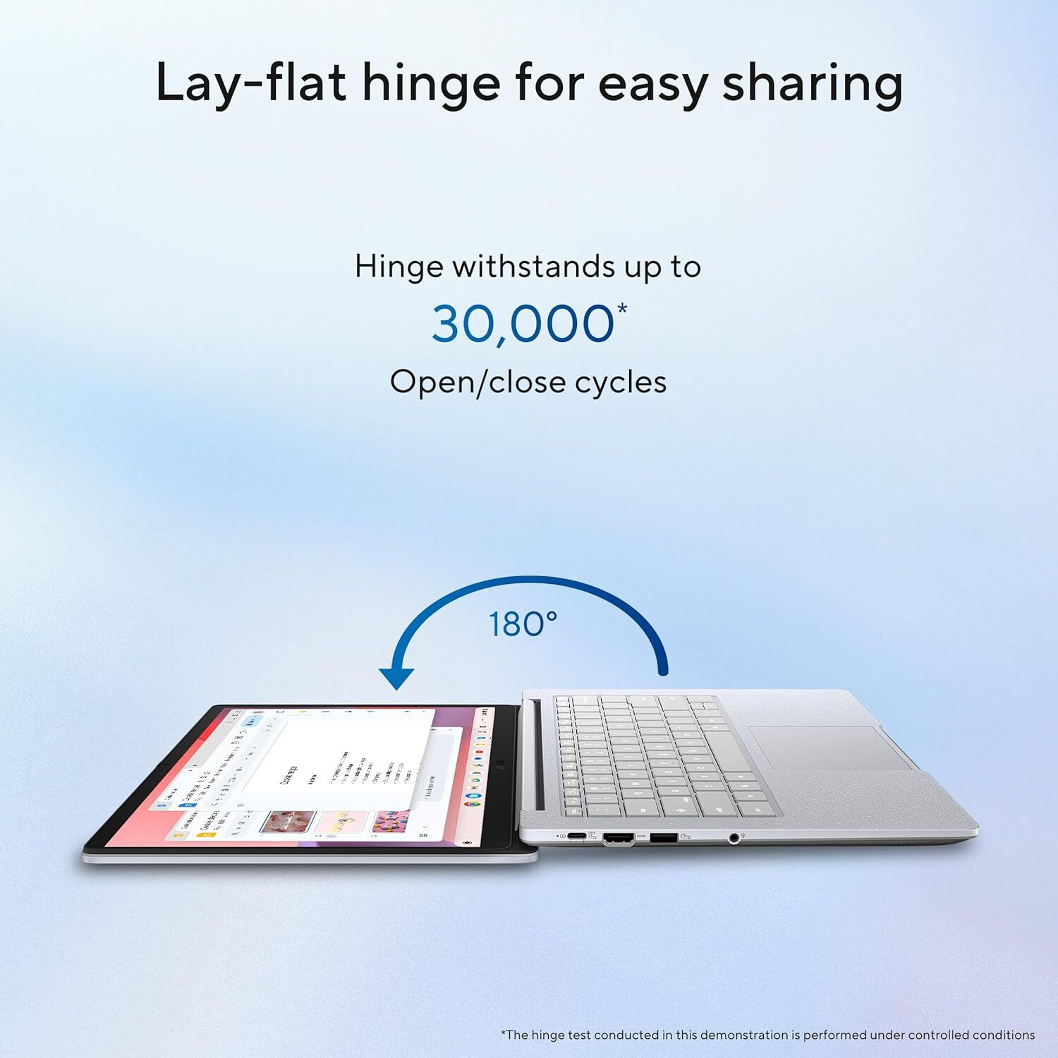 Image of ASUS Intel Core N Intel Processor N50 - (8 GB /128 GB EMMC Storage /Chrome OS) CX1405CTA-S60622 Chromebook