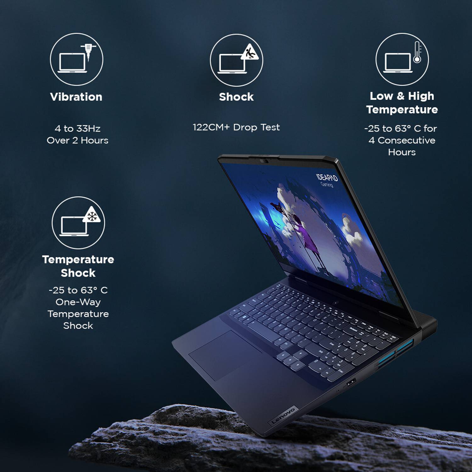 Lenovo IdeaPad Gaming 3 15ARH7 AMD Ryzen 7 7735HS - Image 3