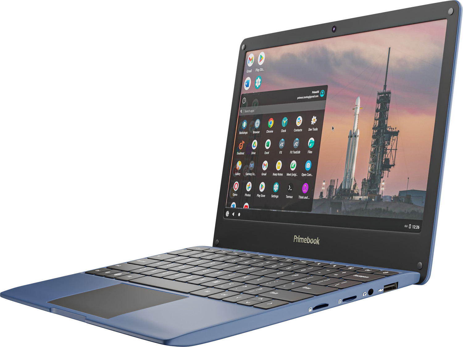 Image of Primebook 4G enabled Android based MediaTek MT8788 - (4 GB /128 GB EMMC Storage /Prime OS) S 4G Thin and Light Laptop