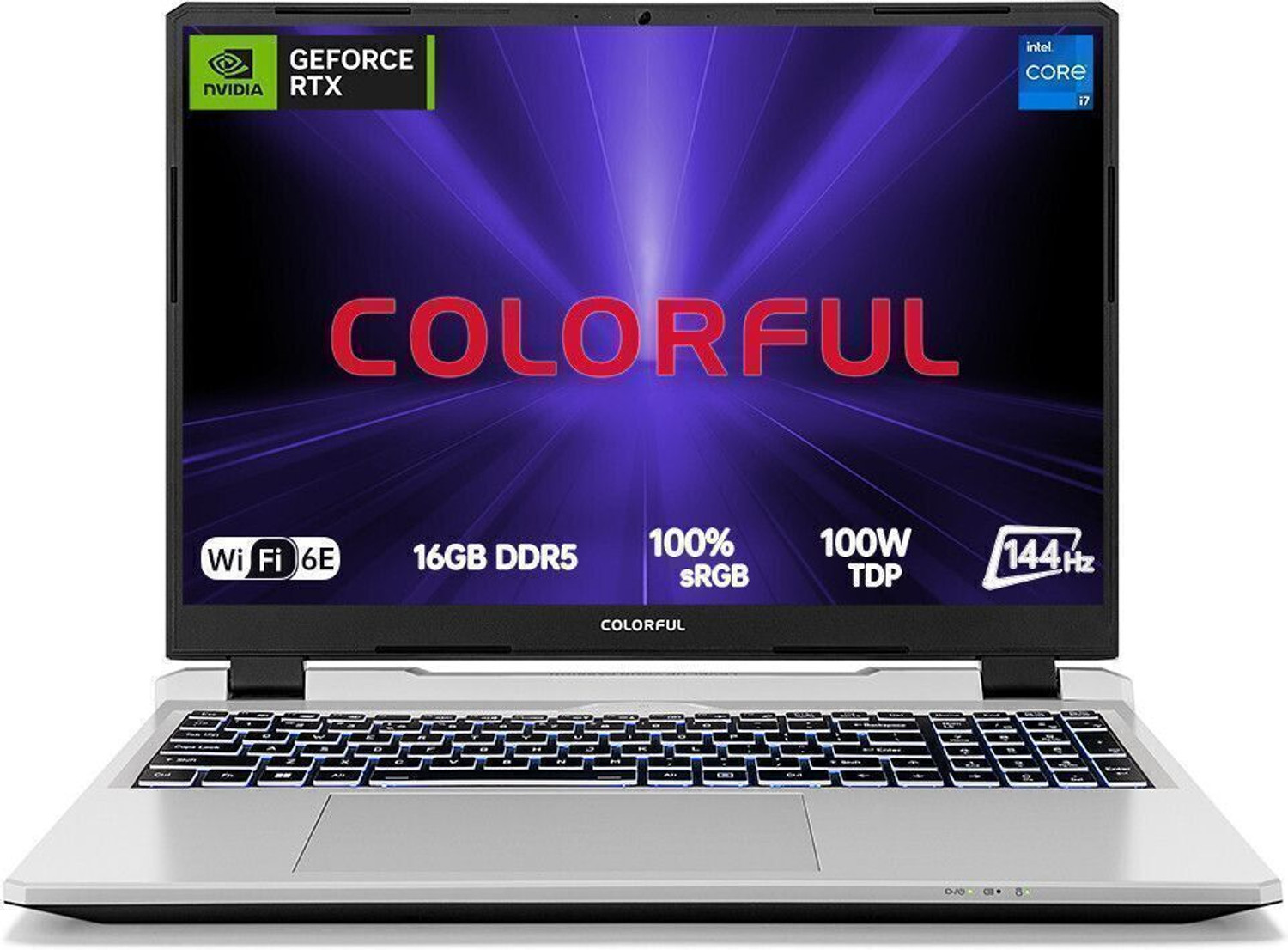 Image of Colorful Evol P15 Intel Core i7 13th Gen 13620H - (16 GB /512 GB SSD /Windows 11 Home /8 GB Graphics /NVIDIA GeForce RTX 4060) A10204900072 Gaming Laptop
