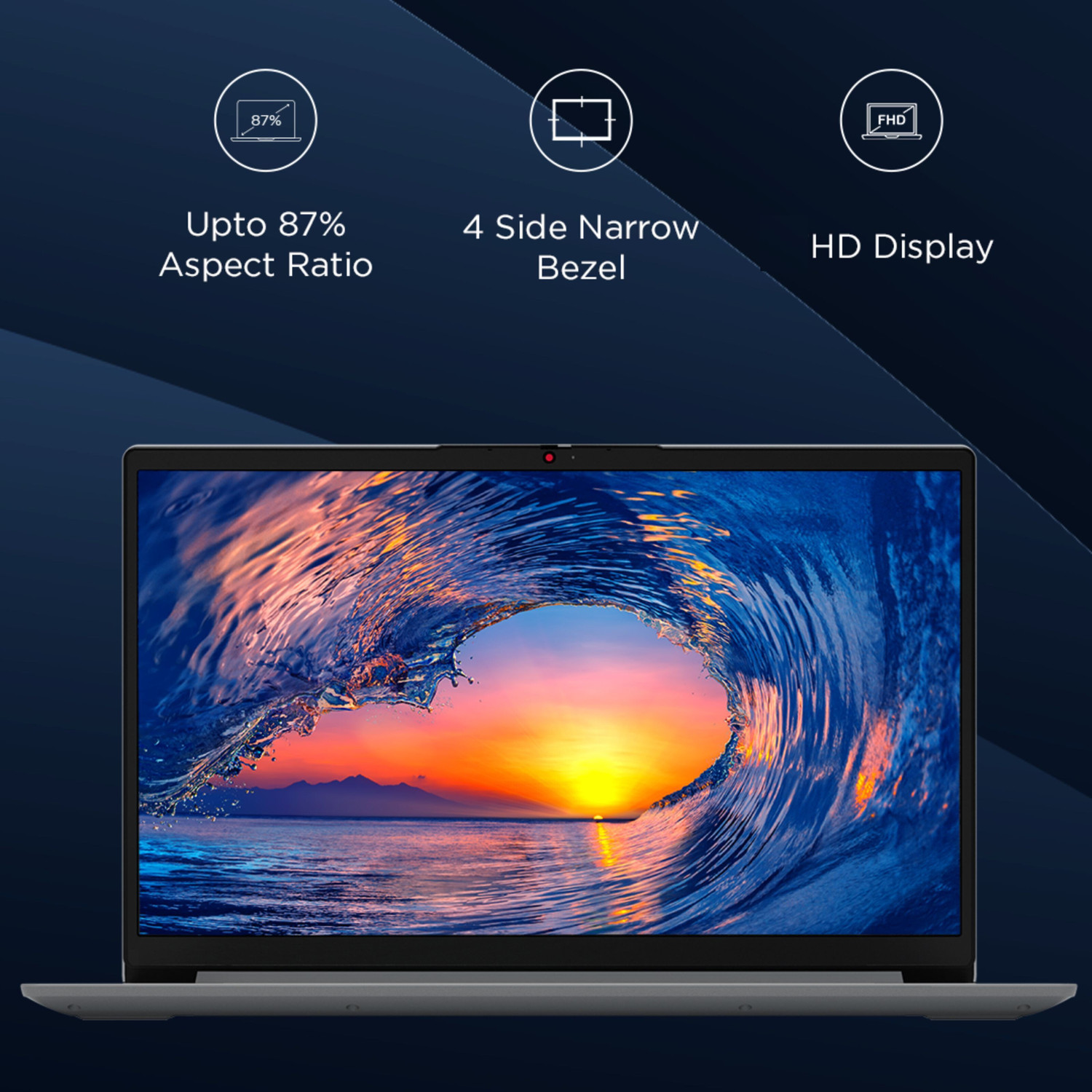 Image of Lenovo IdeaPad 1 Intel Celeron Dual Core N4500 - (8 GB /512 GB SSD /Windows 11 Home) IdeaPad 1 15IJL7 Thin and Light Laptop