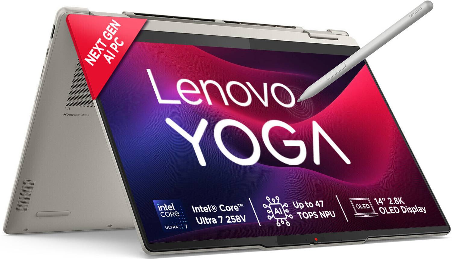 Lenovo Yoga 7 2-in-1 Next Gen AI PC WUXGA OLED Copilot+PC Intel