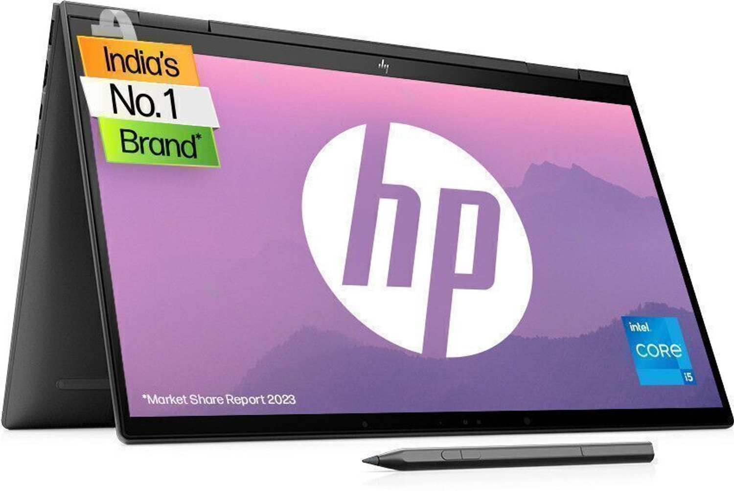 Image of HP Envy Intel Core i5 12th Gen 1235U - (16 GB /512 GB SSD /Windows 11 Home /4 GB Graphics) 15-ew0021TX 2 in 1 Laptop