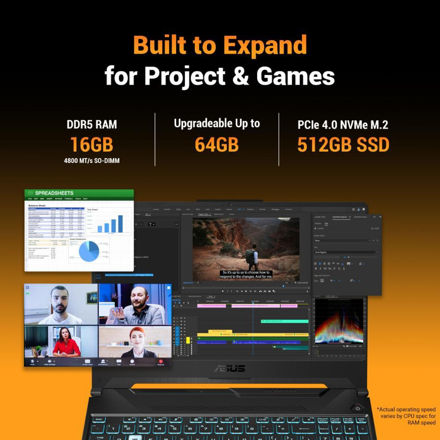 Image of ASUS TUF Gaming A15 (2026) AMD Ryzen 7 155 - (16 GB /512 GB SSD /Windows 11 Home /4 GB Graphics /NVIDIA GeForce RTX 3050 /144 Hz) FA506NCG-HN443W Gaming Laptop