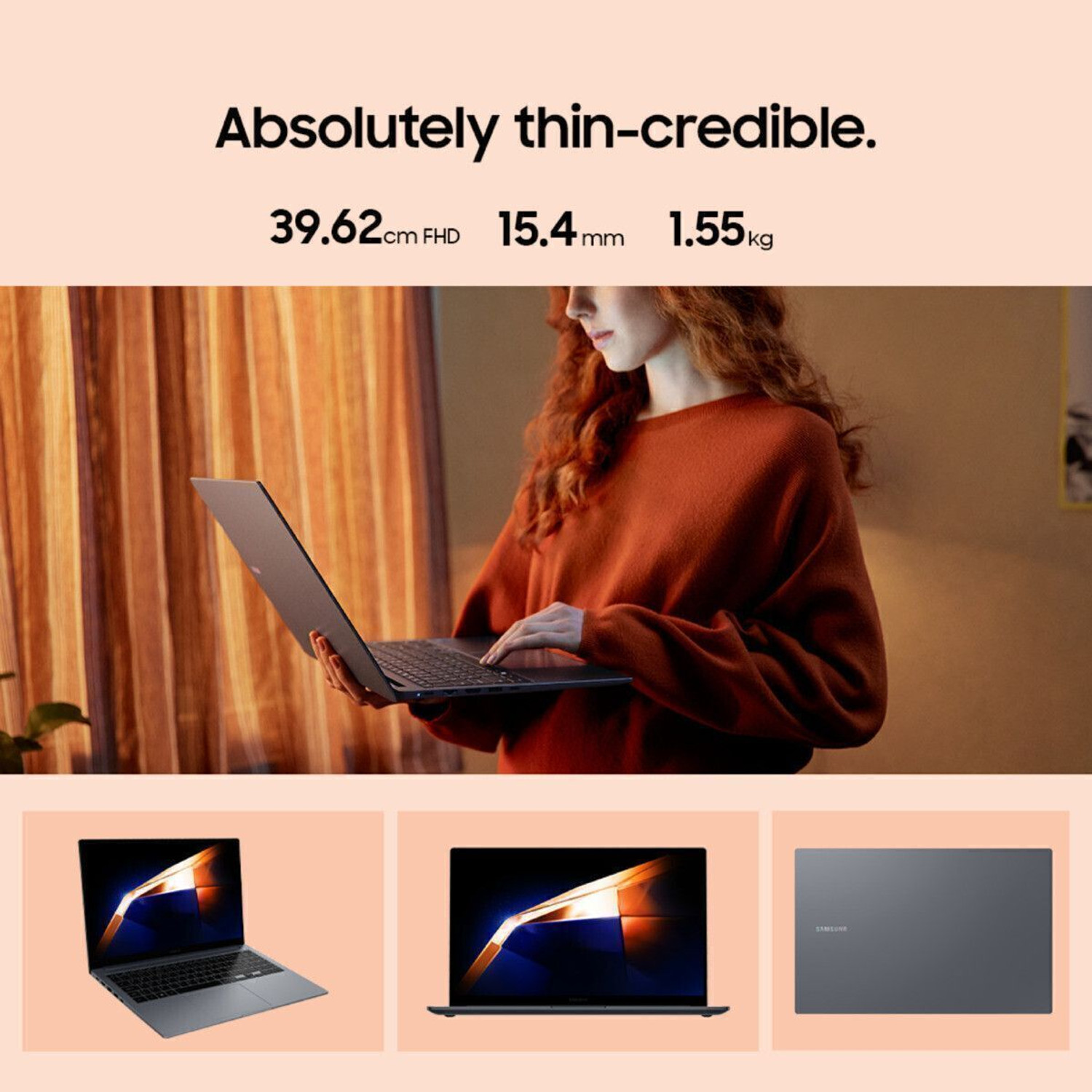 Image of Samsung Galaxy Book4 Metal Intel Core i7 13th Gen 1355U - (16 GB /512 GB SSD /Windows 11 Home) NP750XGJ-KG3IN / NP750XGJ-LG3IN / NP750XGJ-LG8IN Thin and Light Laptop
