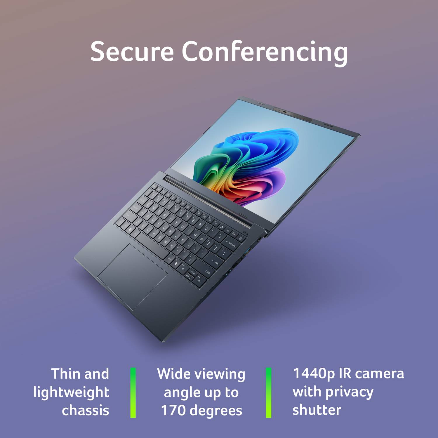 Acer Aspire 14 AI Office 2024 + M365 Basic Snapdragon X - Image 5