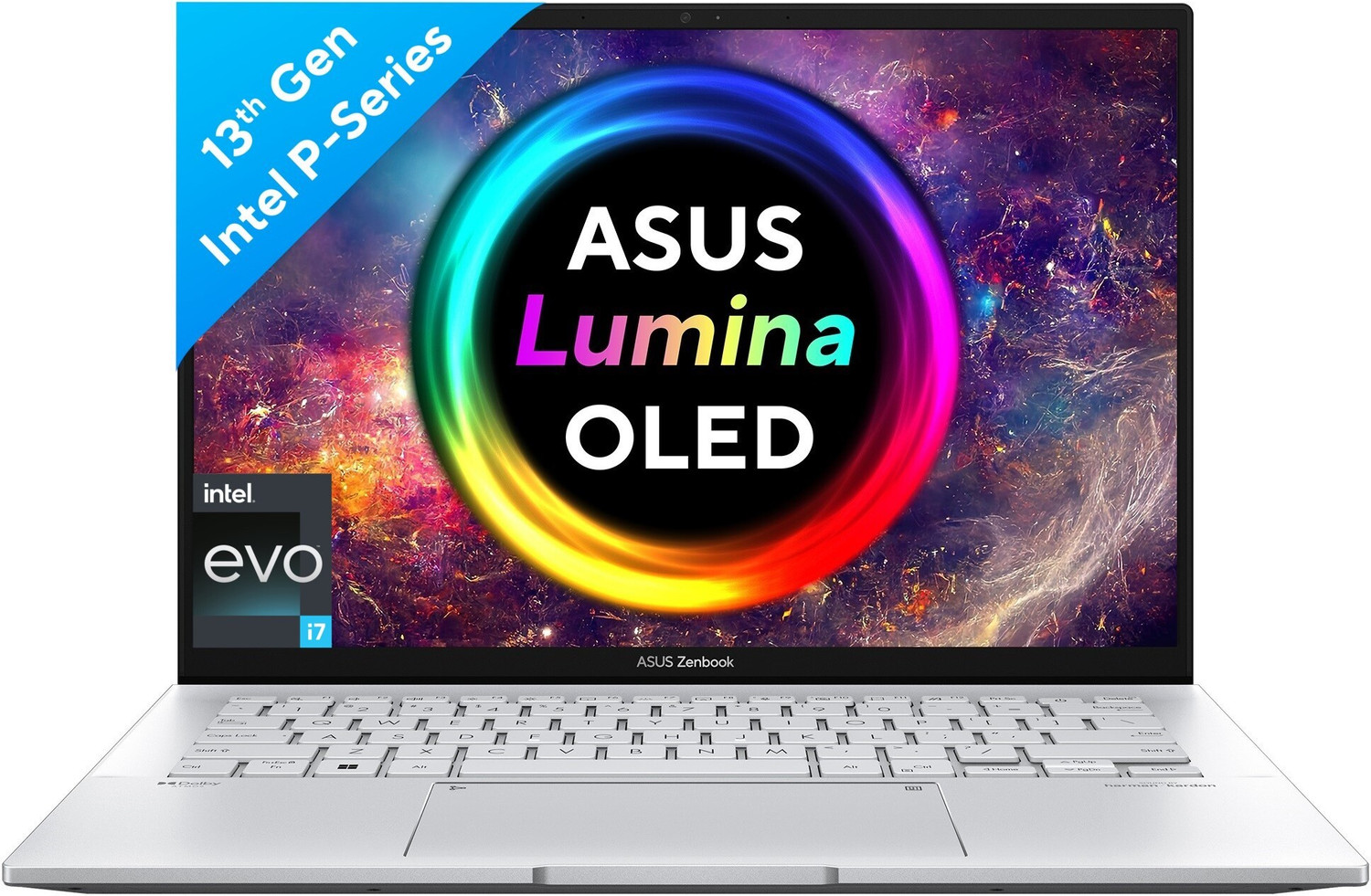 Image of ASUS Zenbook 14 OLED Intel EVO P-Series Intel Core i7 13th Gen 1360P - (16 GB /512 GB SSD /Windows 11 Home) UX3402VA-KM742WS Thin and Light Laptop
